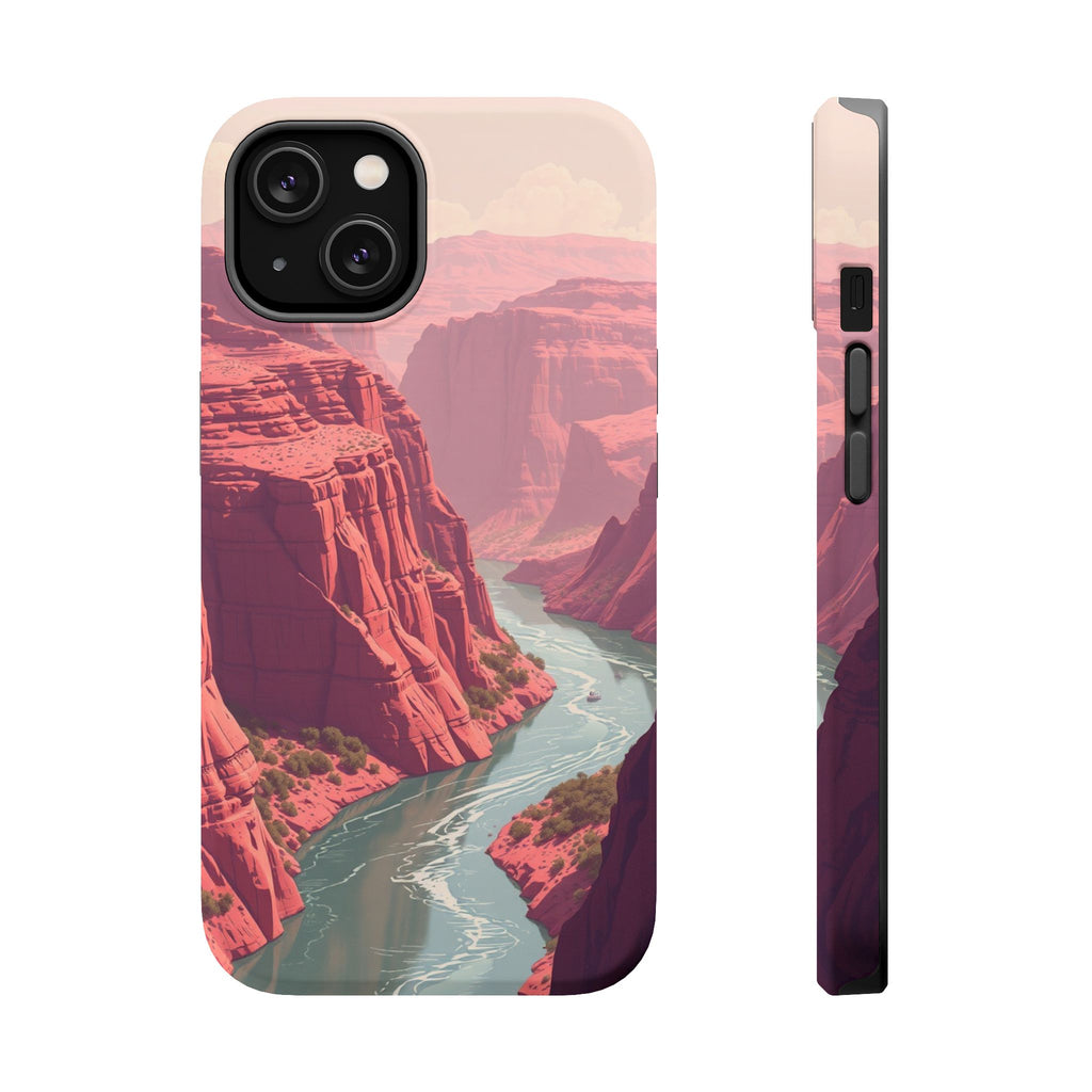iPhone Rose Pink And Cream River Canyon Slim Everyday iPhone Designer · iPhone C