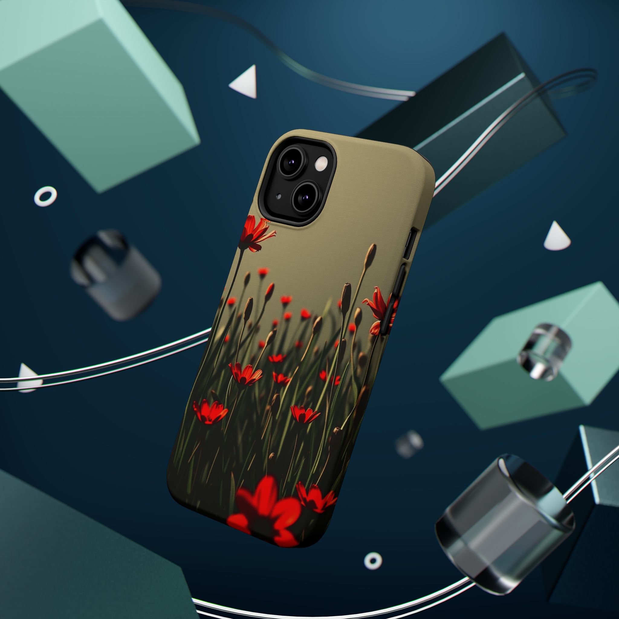 iPhone Vibrant Spring Meadow Design Slim Everyday Designer Case · iPhone Case