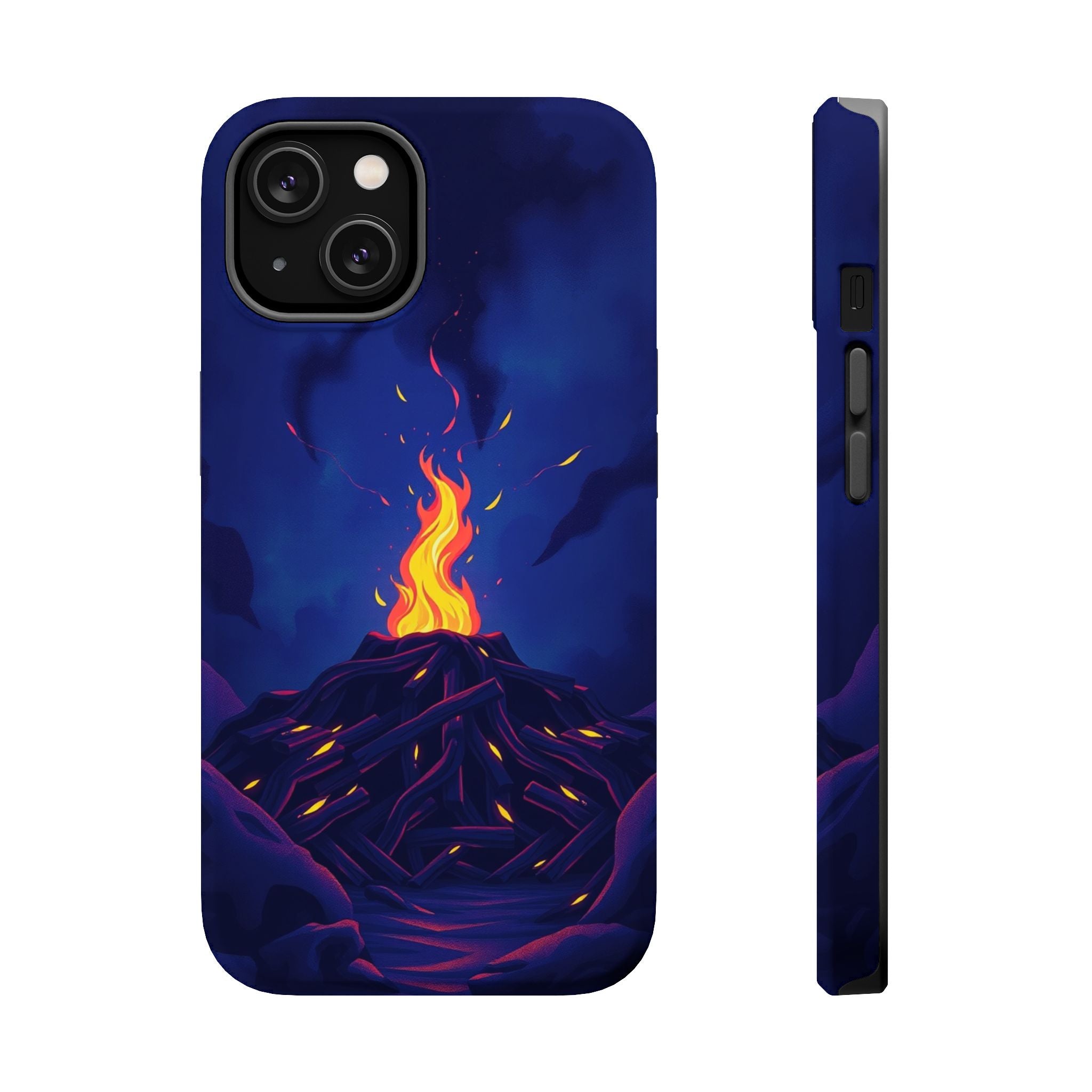 iPhone Wildfire Glow Dark Academia Bold Modern Everyday Snap Case · iPhone Case