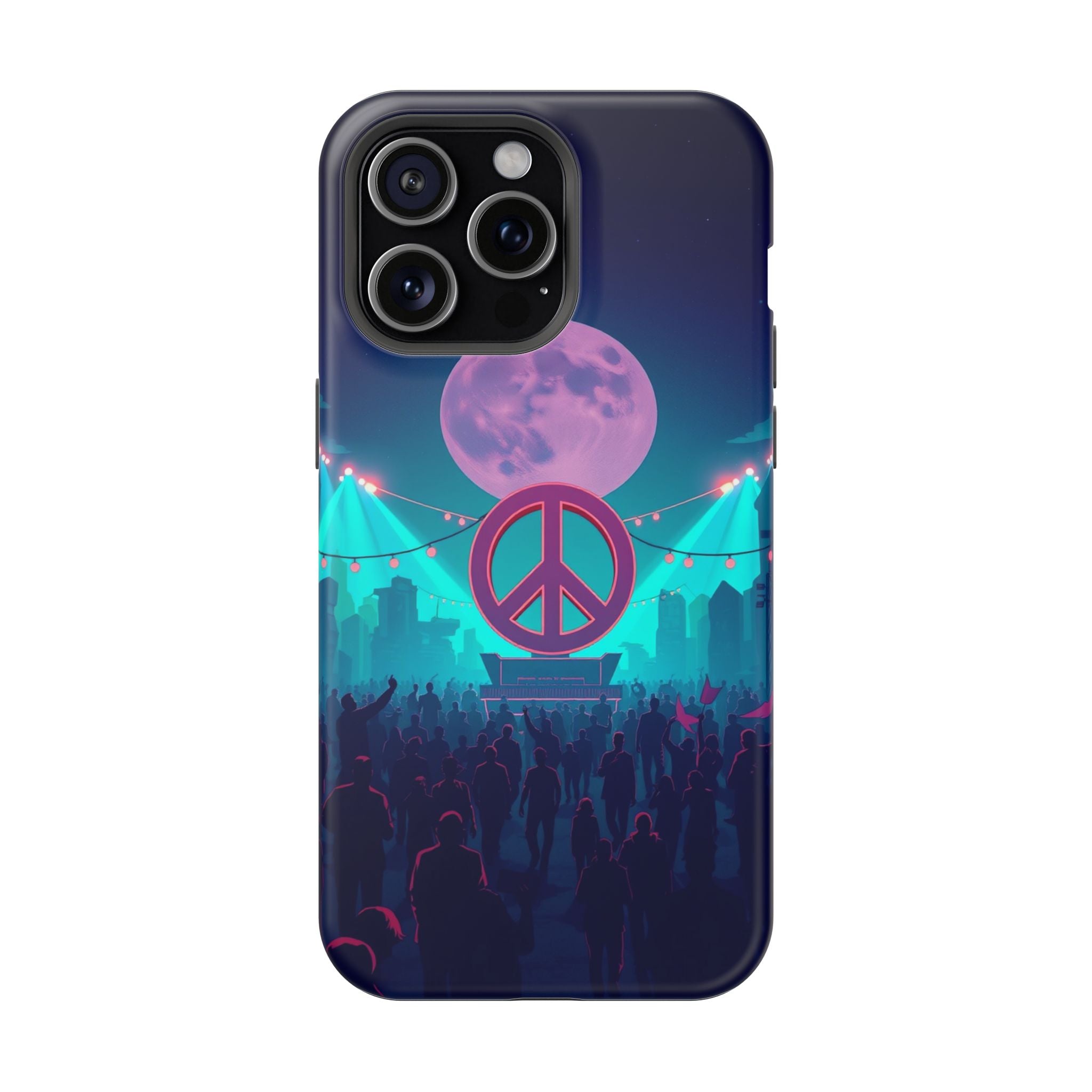 iPhone Woodstock Peace Mystic Art Bold Modern Everyday Snap Case · iPhone Case