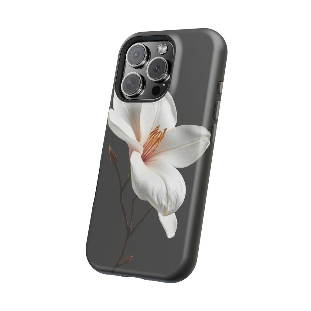 iPhone Earthy Magnolia Dream Design Slim Everyday Designer Case · iPhone Case