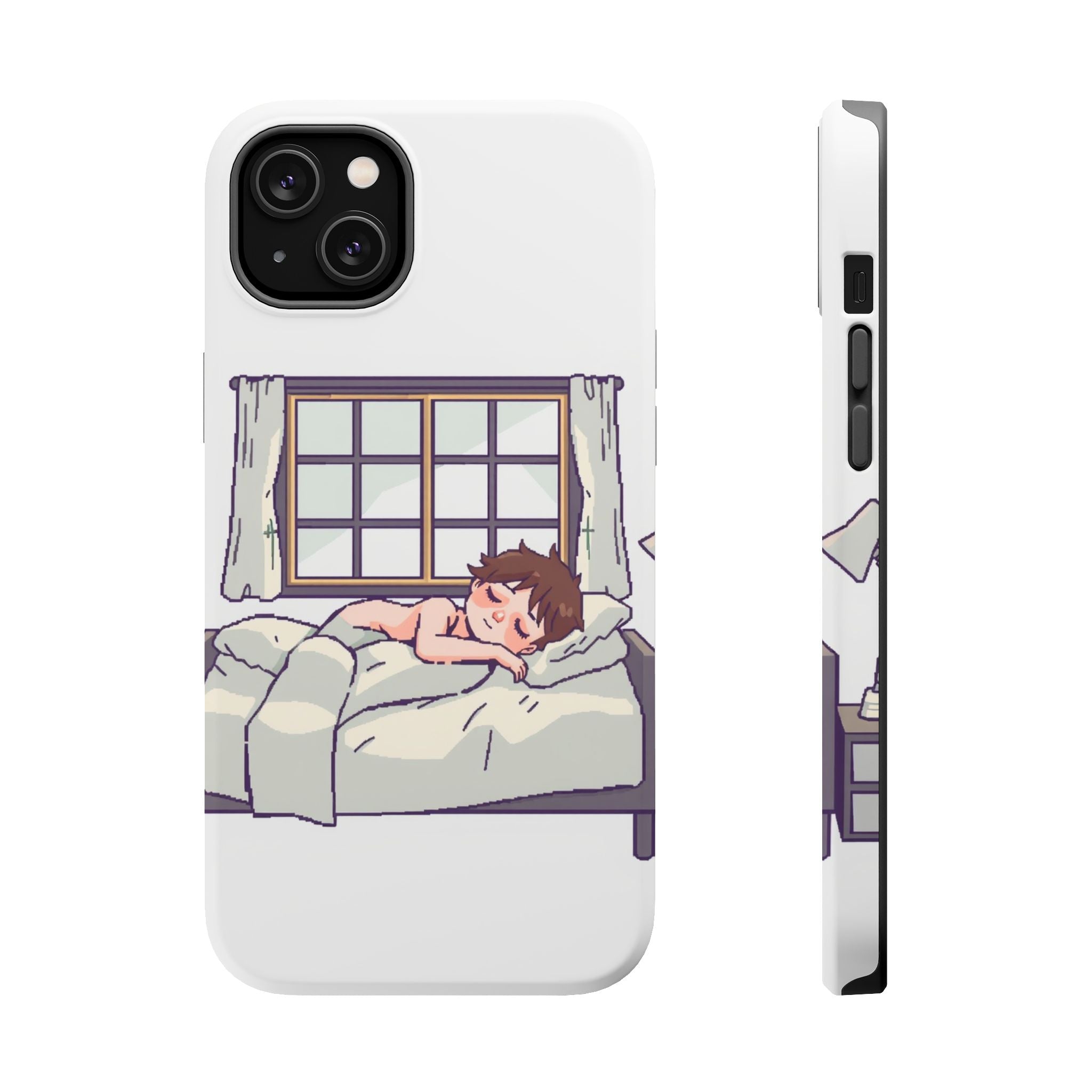 iPhone Do Not Disturb: Napping Bold Art Slim Everyday Designer Case · iPhone Cas