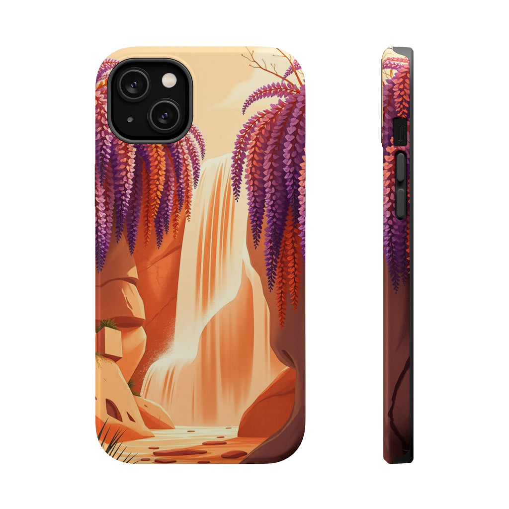 iPhone Wisteria Cascade Grunge Distressed Slim iPhone Everyday Designer · iPhone