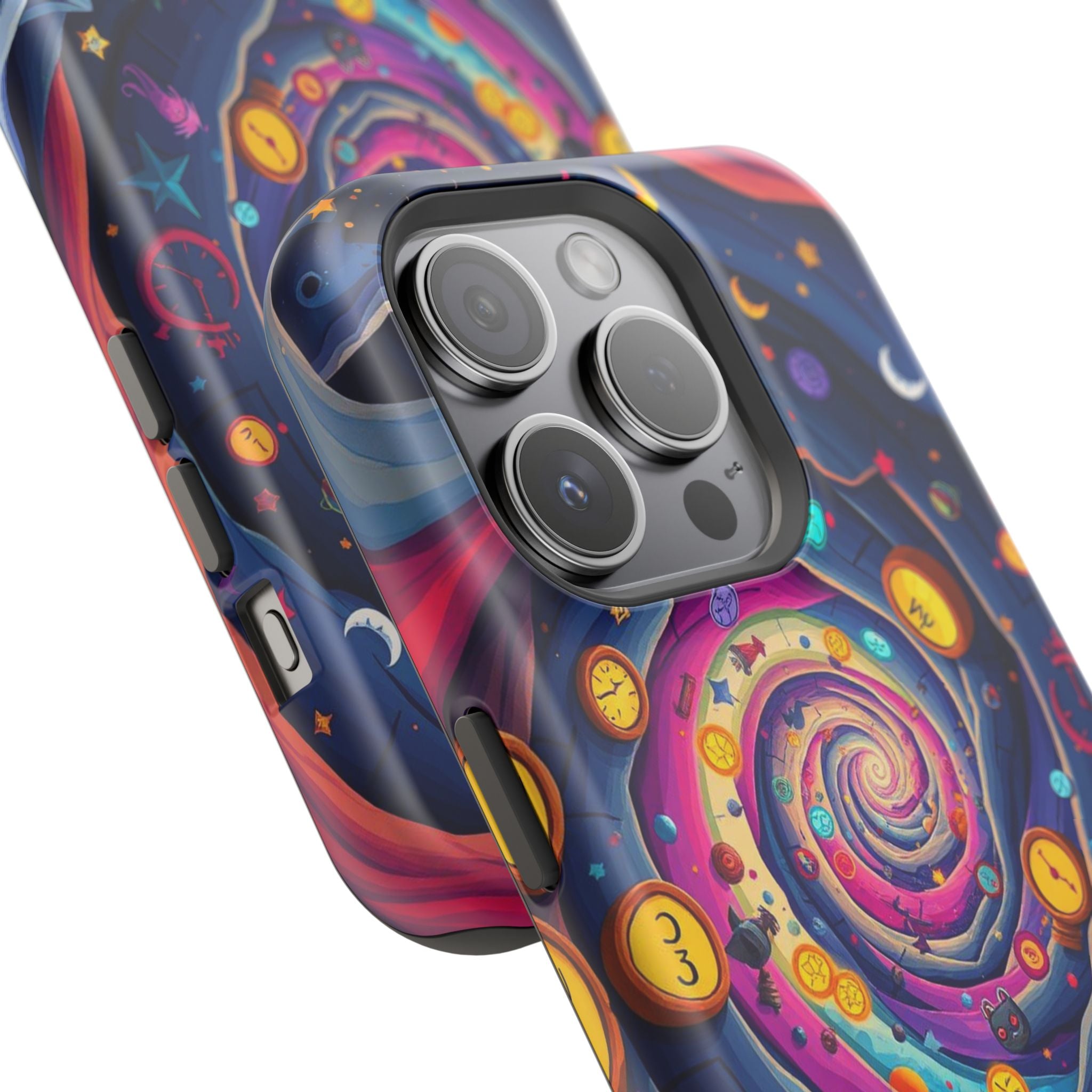 iPhone Time Portal Swirl Kids Fun iPhone Phone Case Gift Clean Minimal · iPhone
