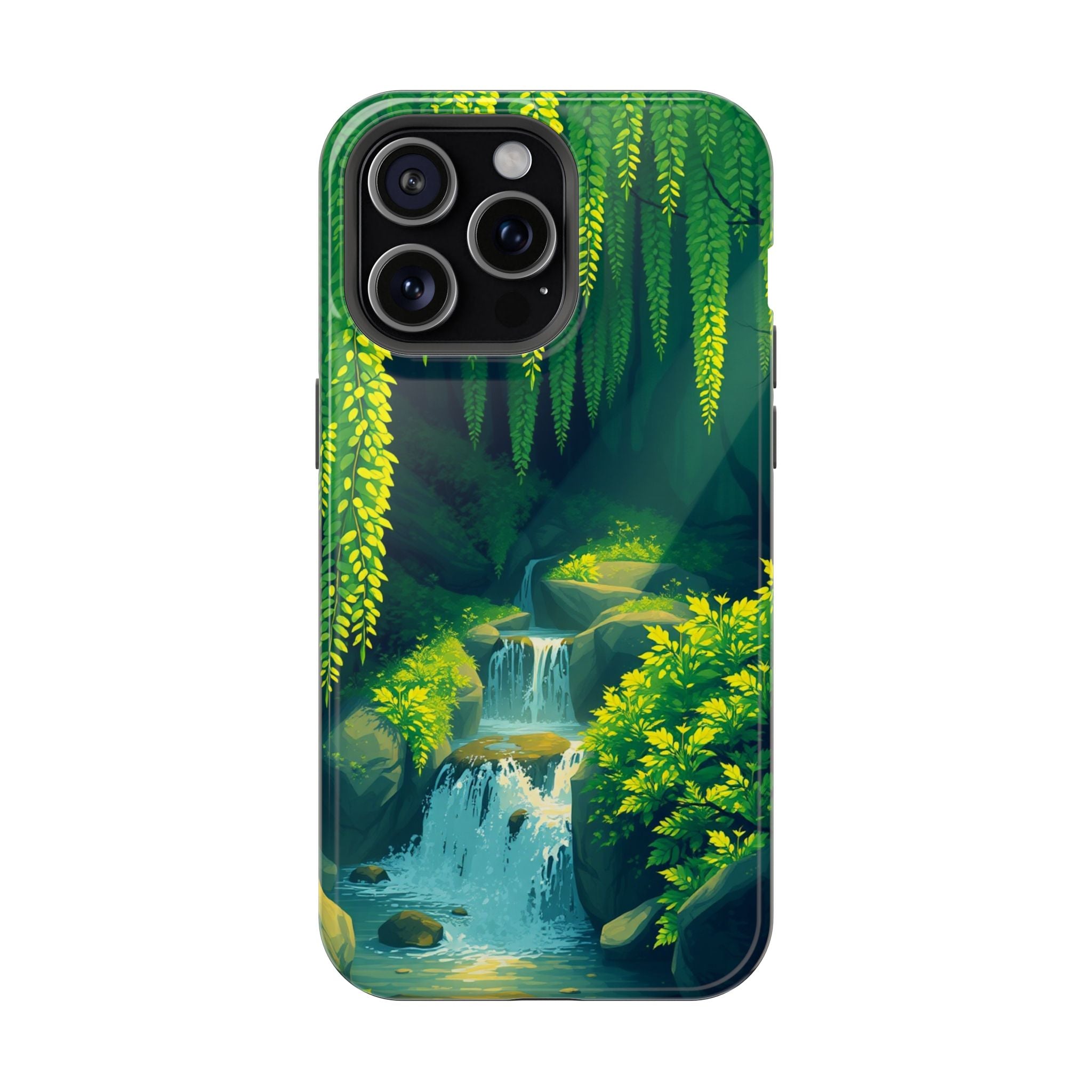 iPhone Earthy Wisteria Cascade Design Slim Everyday iPhone 13 Designer · iPhone