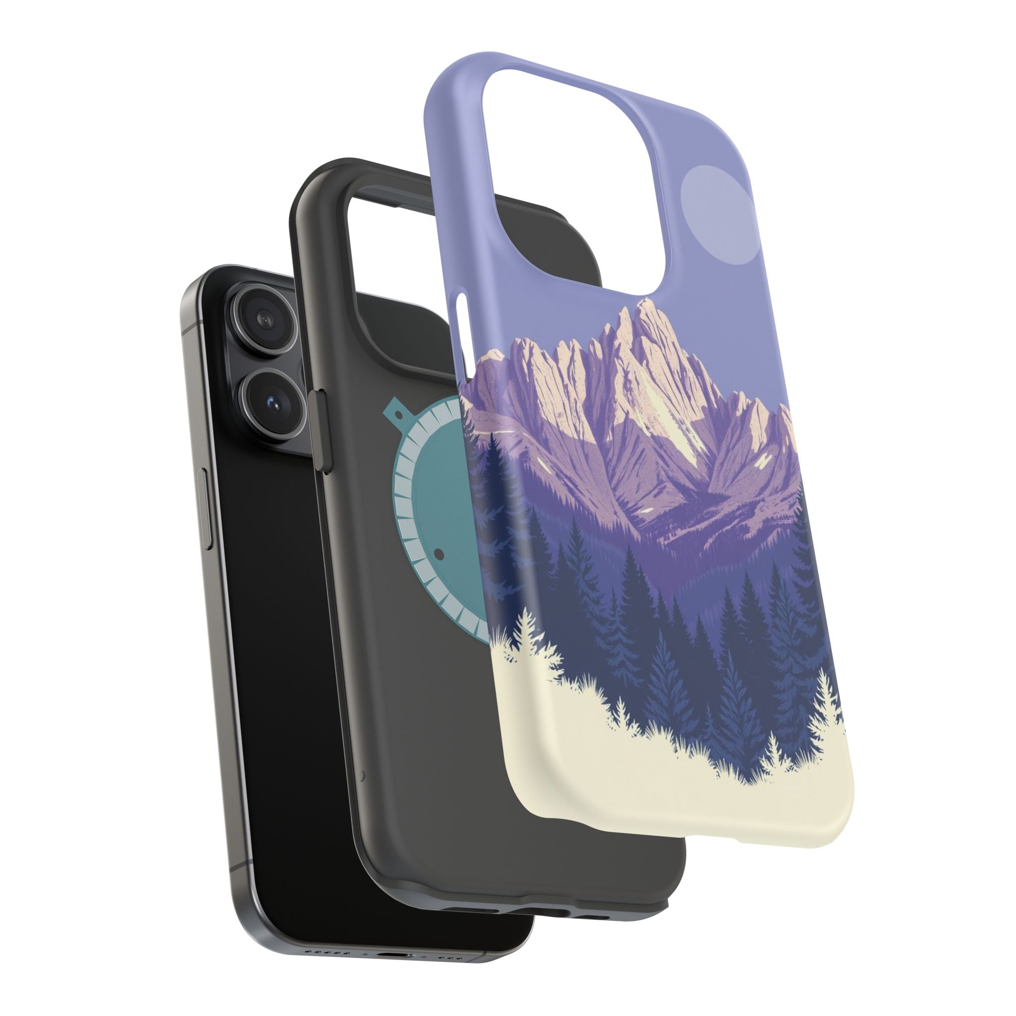 iPhone Pine Ridge Serene Design Slim Everyday Designer Case · iPhone Case