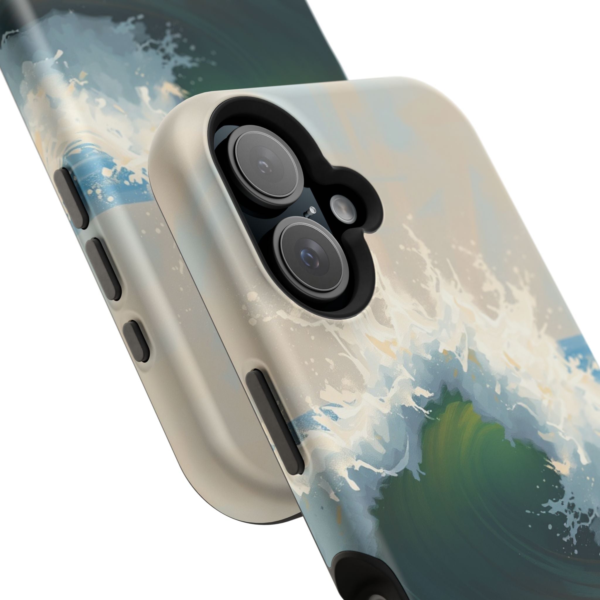 iPhone Radiant Ocean Wave Crash Design Slim Everyday Designer Case · iPhone Case