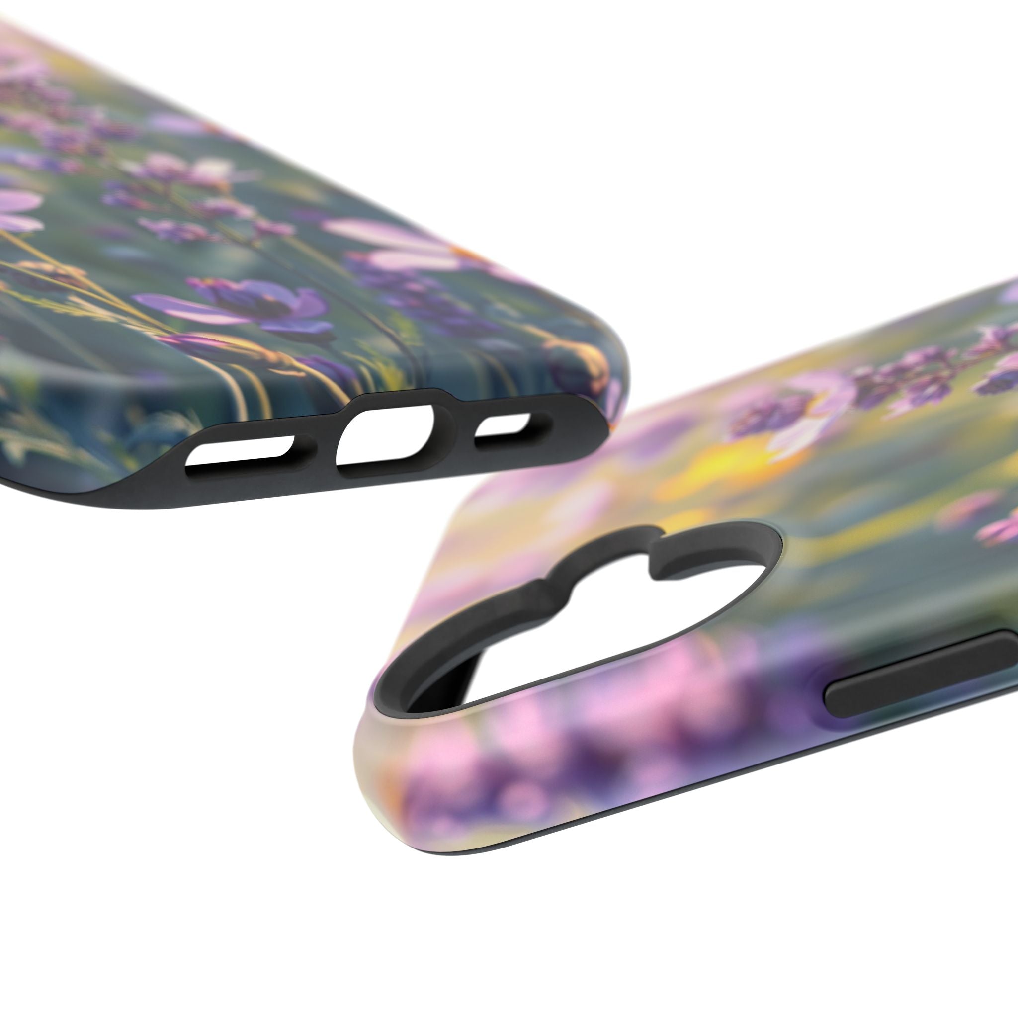 iPhone Lavender And Pearl Wildflower Field Slim iPhone Everyday · iPhone Case
