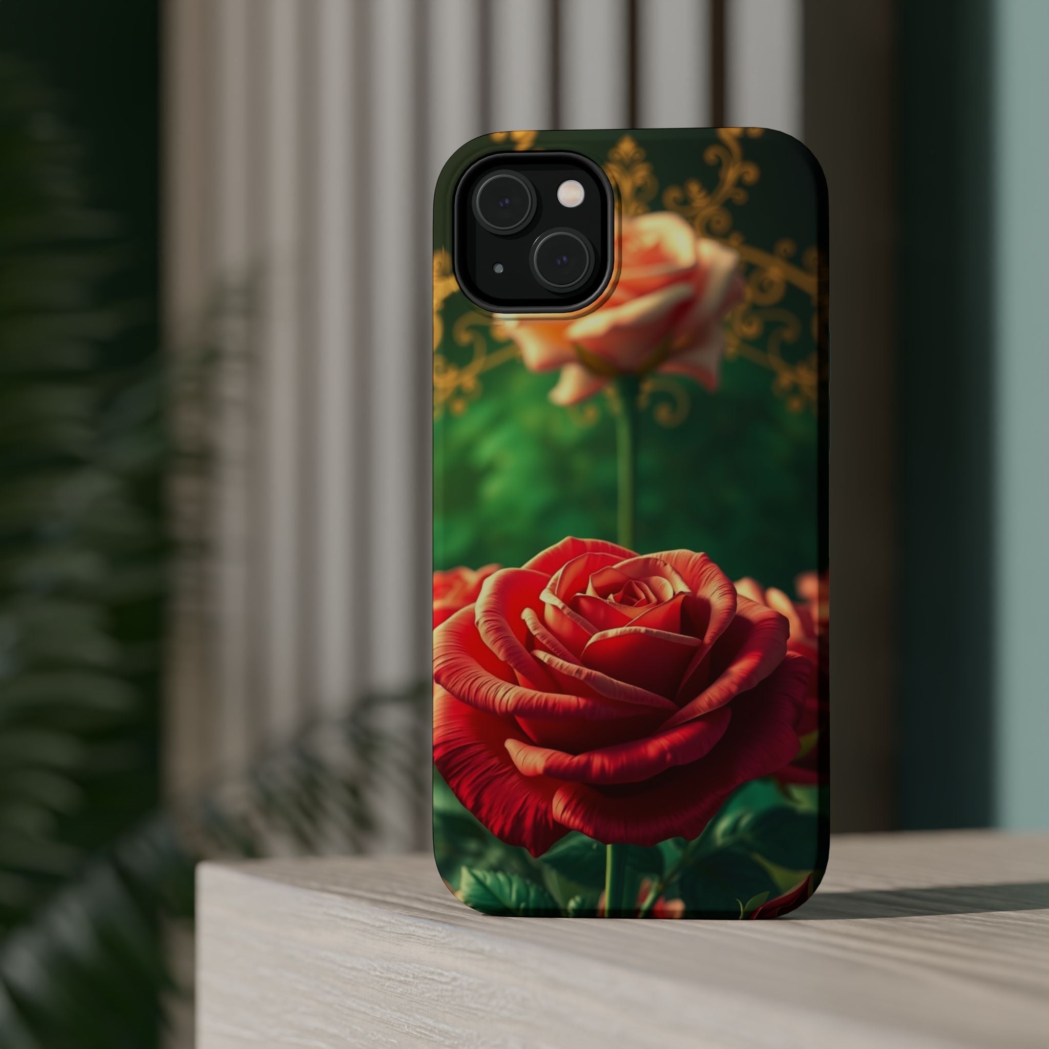 iPhone Rose Garden Enchanted Art Bold Modern Everyday Snap Case · iPhone Case