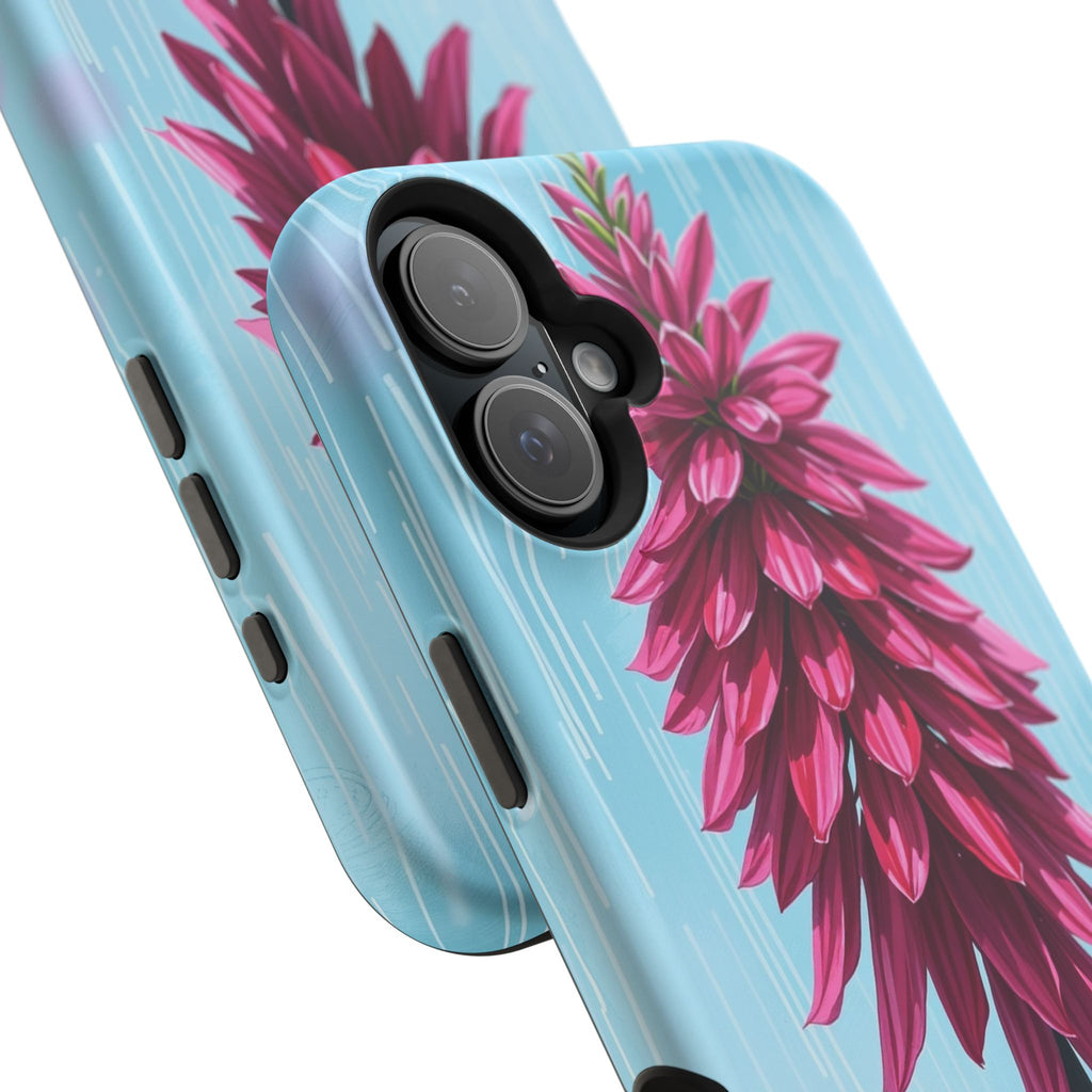 iPhone Cyan And Magenta Spring Shower Bloom Slim iPhone Everyday · iPhone Case