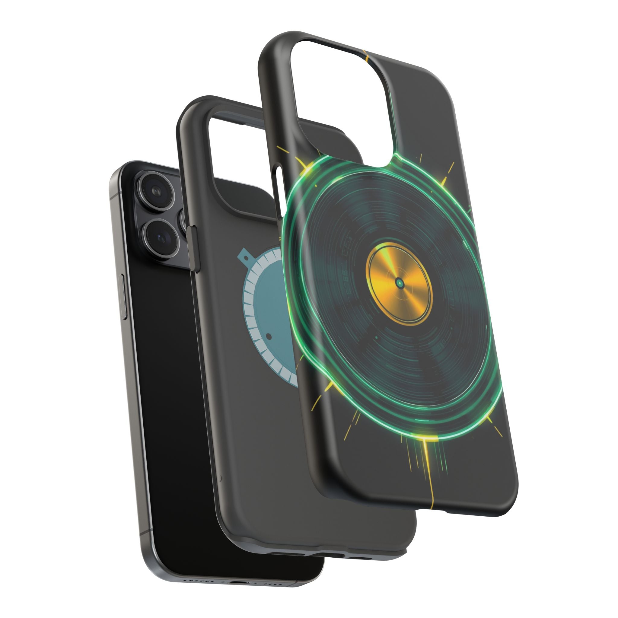 iPhone Dreamy Record Vinyl Spin Design Slim Everyday Designer Case · iPhone Case