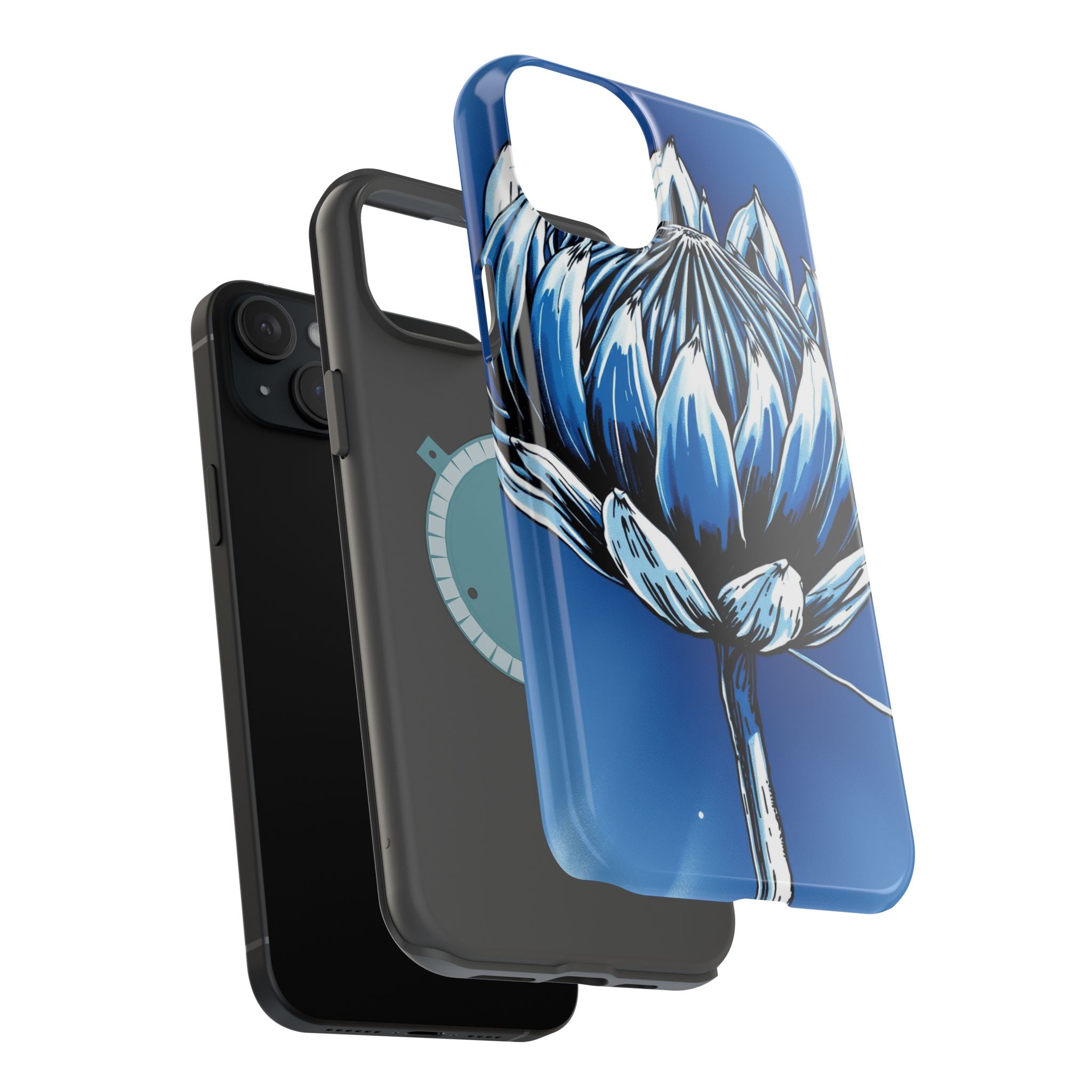 iPhone Protea Bold Hand-Drawn Sketch Slim Everyday Designer Case · iPhone Case