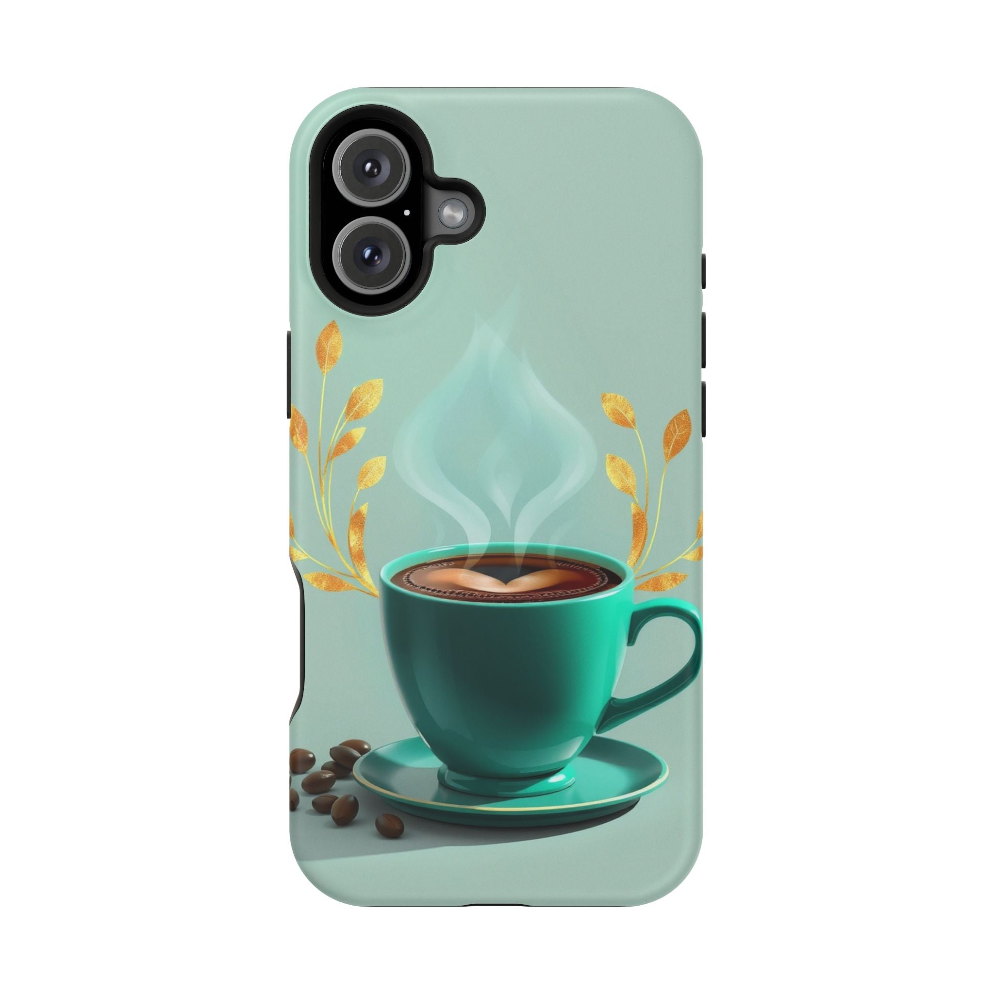 iPhone Radiant Emotional Support Coffee Design Soft Finish Everyday Case · iPhon