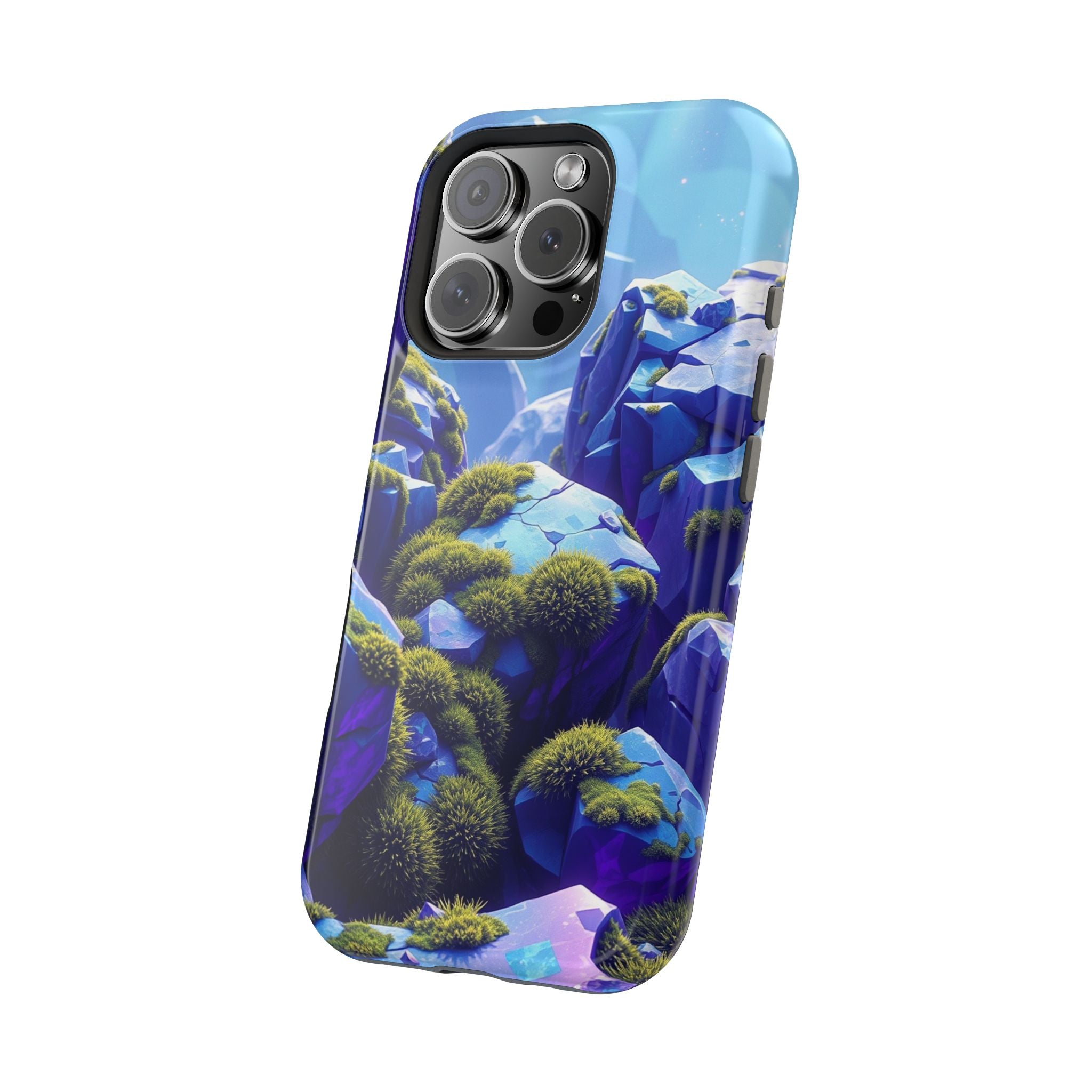 iPhone Moss Covered Rocks Cinematic Art Slim Everyday iPhone Designer · iPhone C