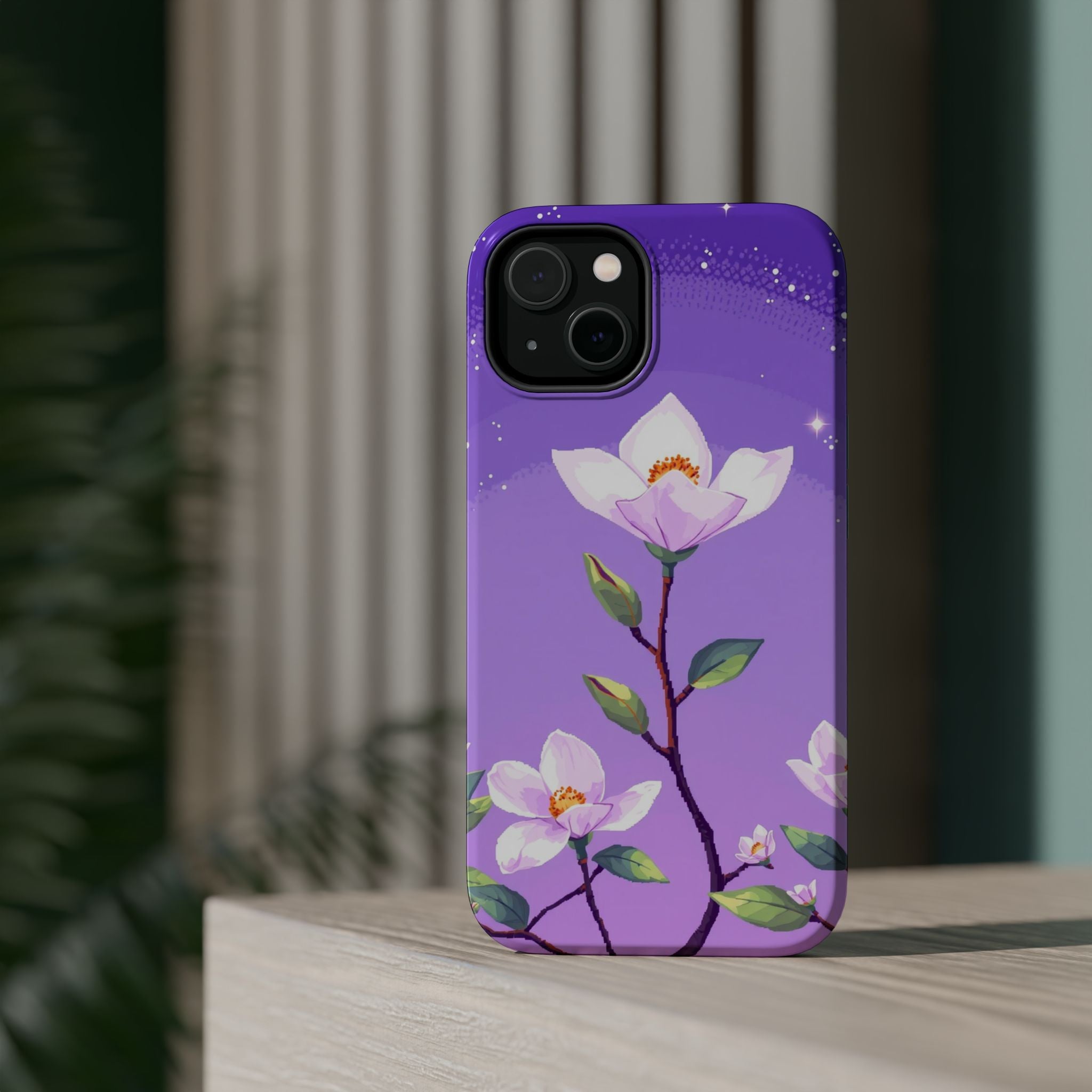 iPhone Magnolia Dream Enchanted Art Slim Everyday Designer Case · iPhone Case