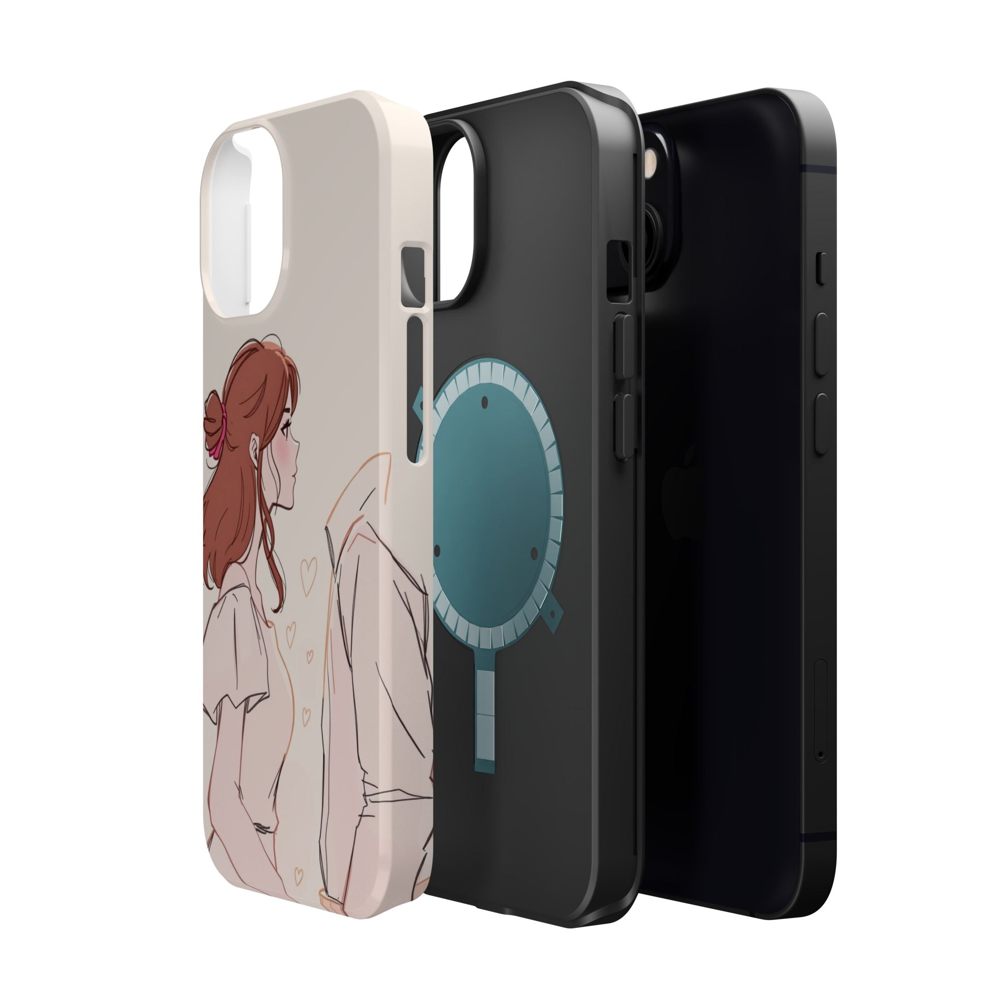 iPhone Serene Main Character Moment Design Slim Everyday Designer Case · iPhone