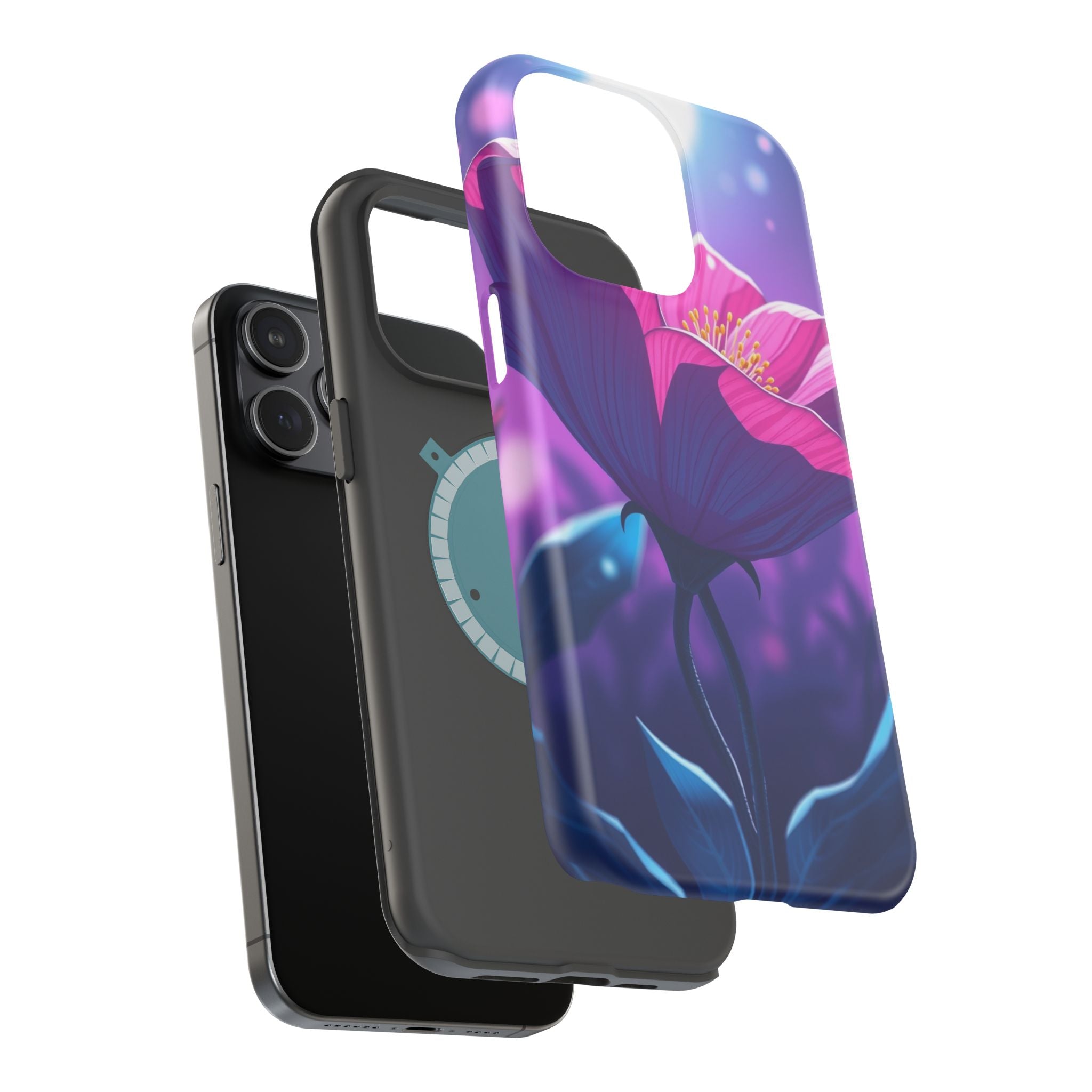iPhone Night Bloomer Pastel Kawaii Bold Modern Everyday Snap Case · iPhone Case