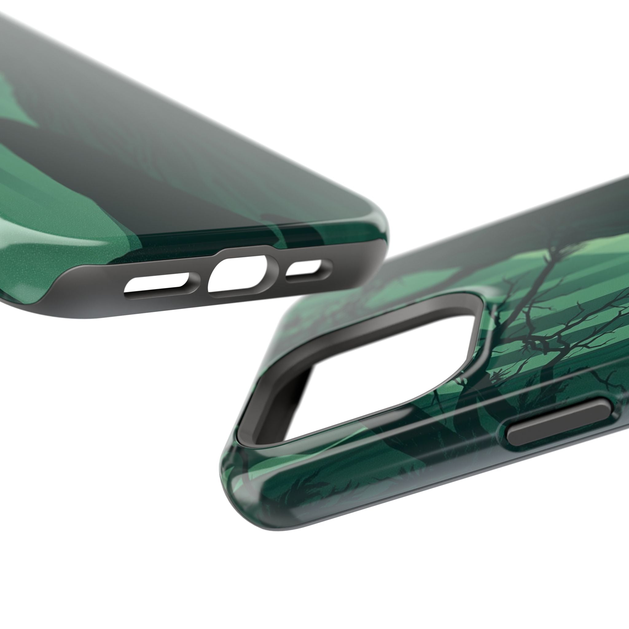 iPhone Sage And Ivory Dark Forest Spirits Slim Everyday Designer Case · iPhone C
