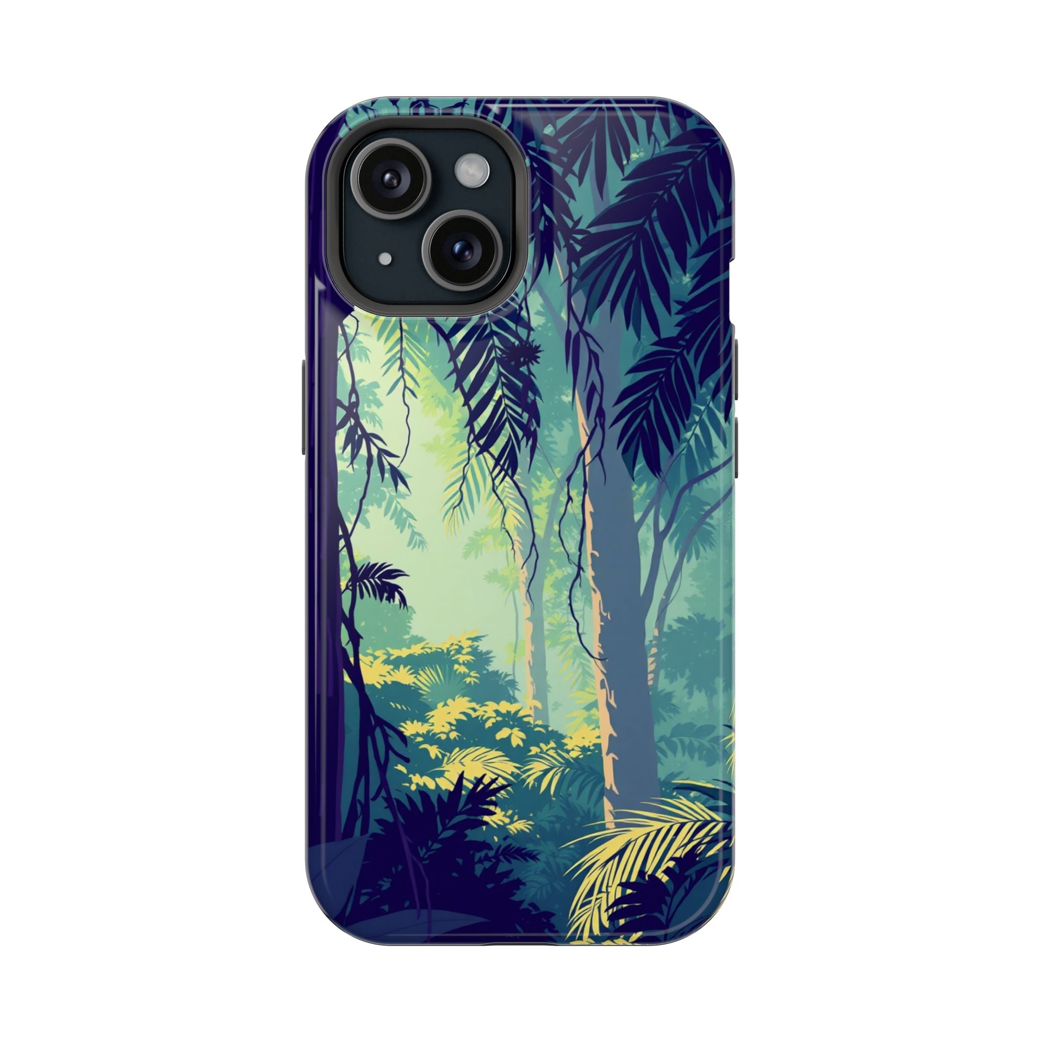 iPhone Mint And Blush Rainforest Canopy Slim Everyday iPhone Designer · iPhone C