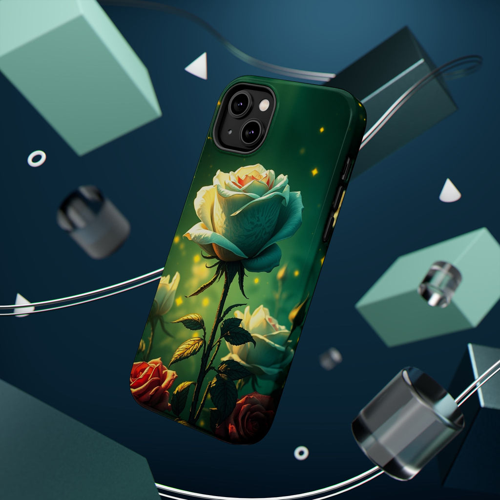 iPhone Earthy Rose Garden Design Bold Modern Everyday Snap Case · iPhone Case