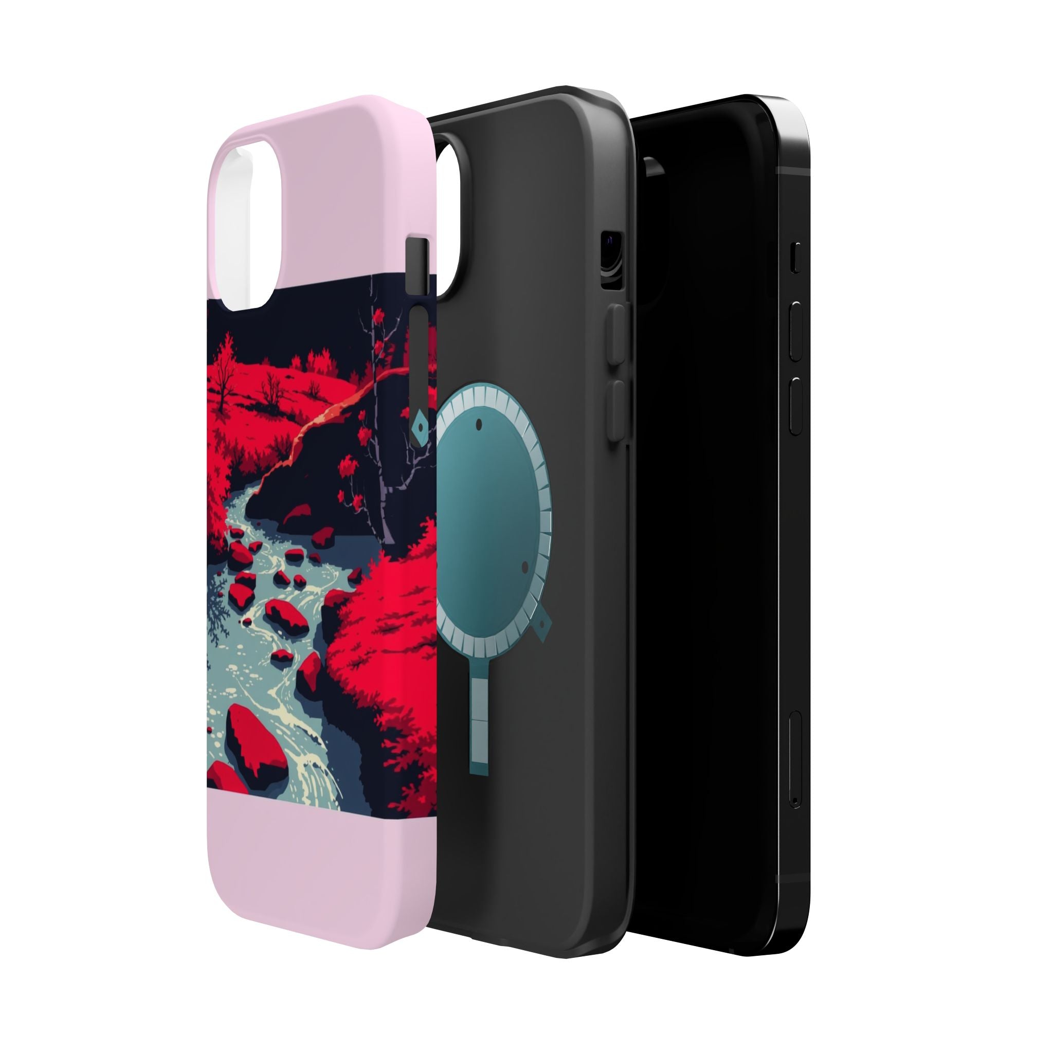 iPhone Spring Creek Cinematic Art 13 Slim Everyday Designer Case · iPhone Case