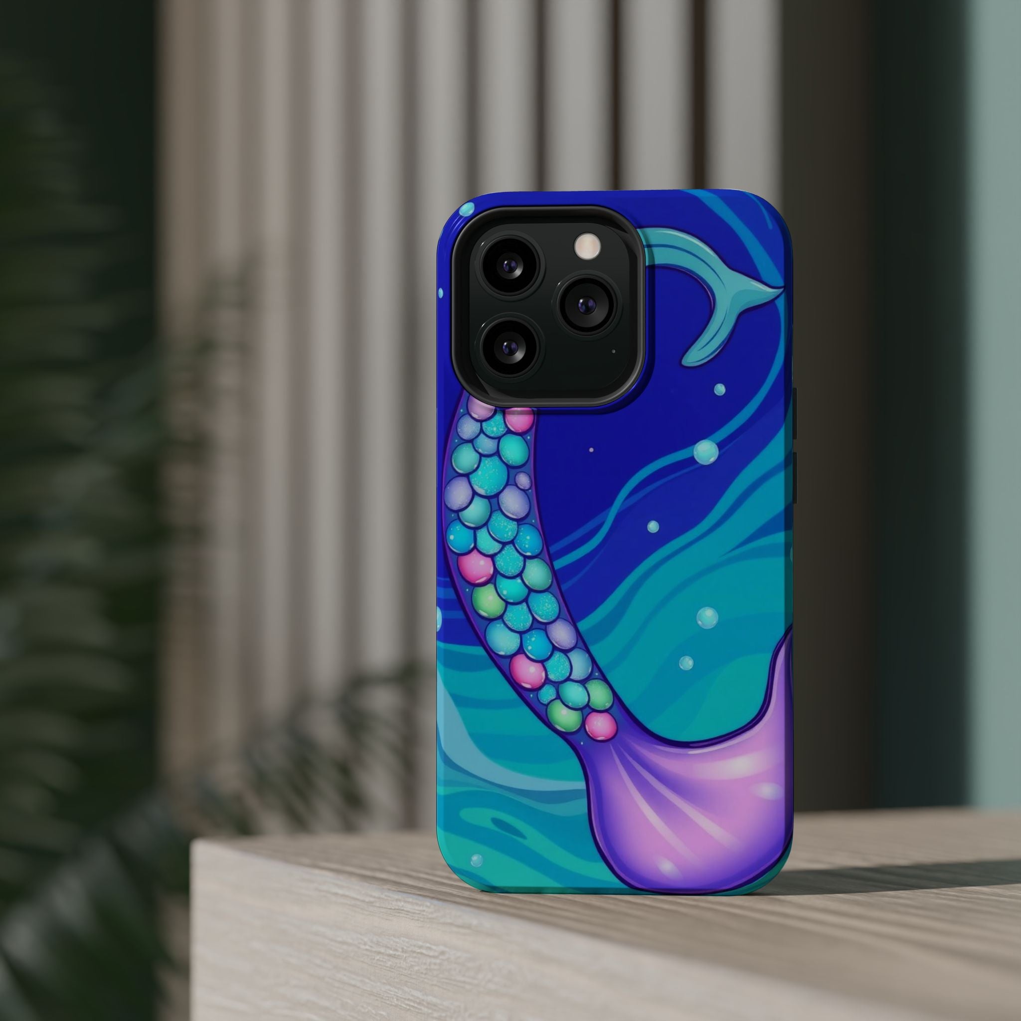 iPhone Mermaid Tail Swirl Kids Fun iPhone Phone Case Gift Artistic · iPhone Case