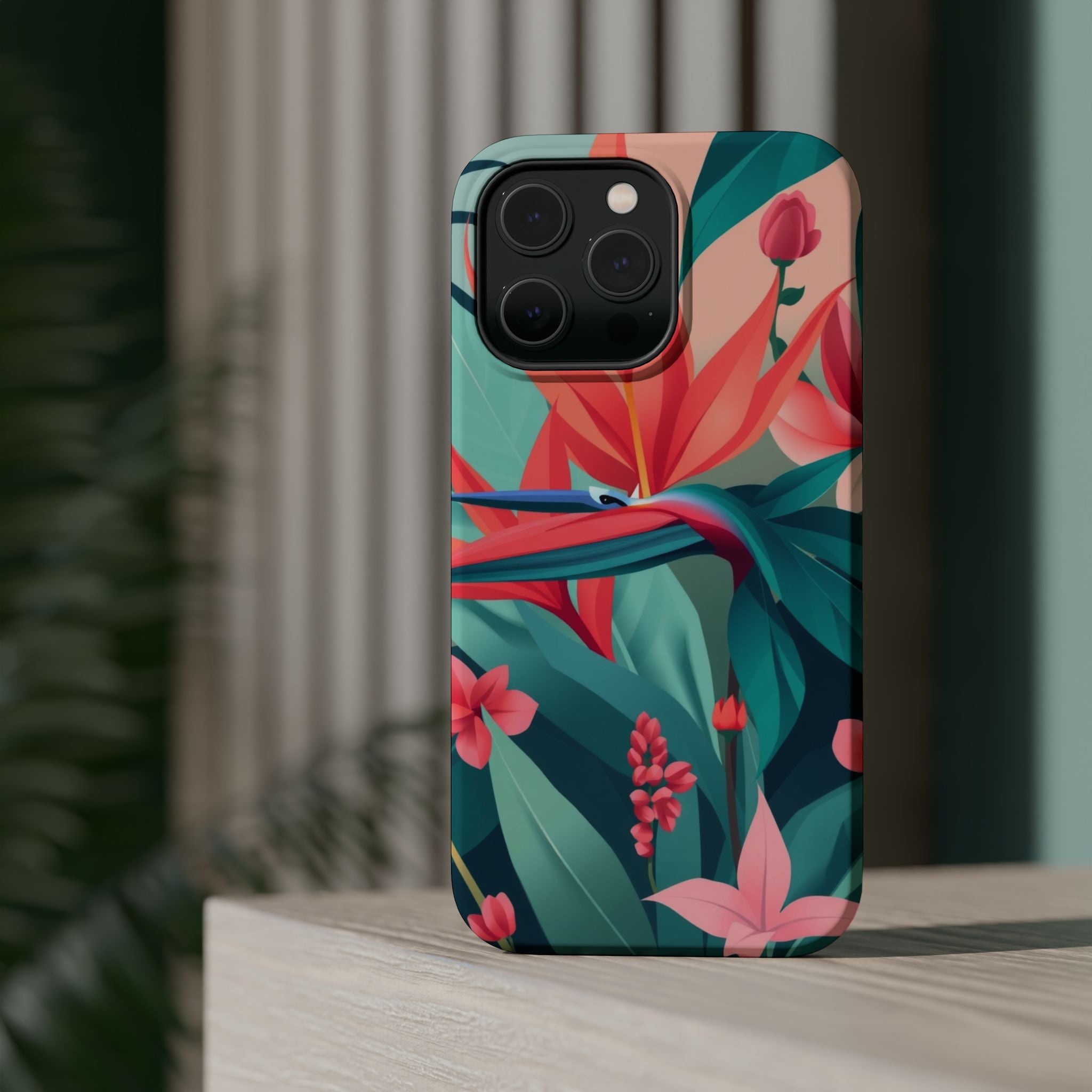 iPhone Jungle Floral Abstract Geometric Slim Everyday iPhone Designer · iPhone C