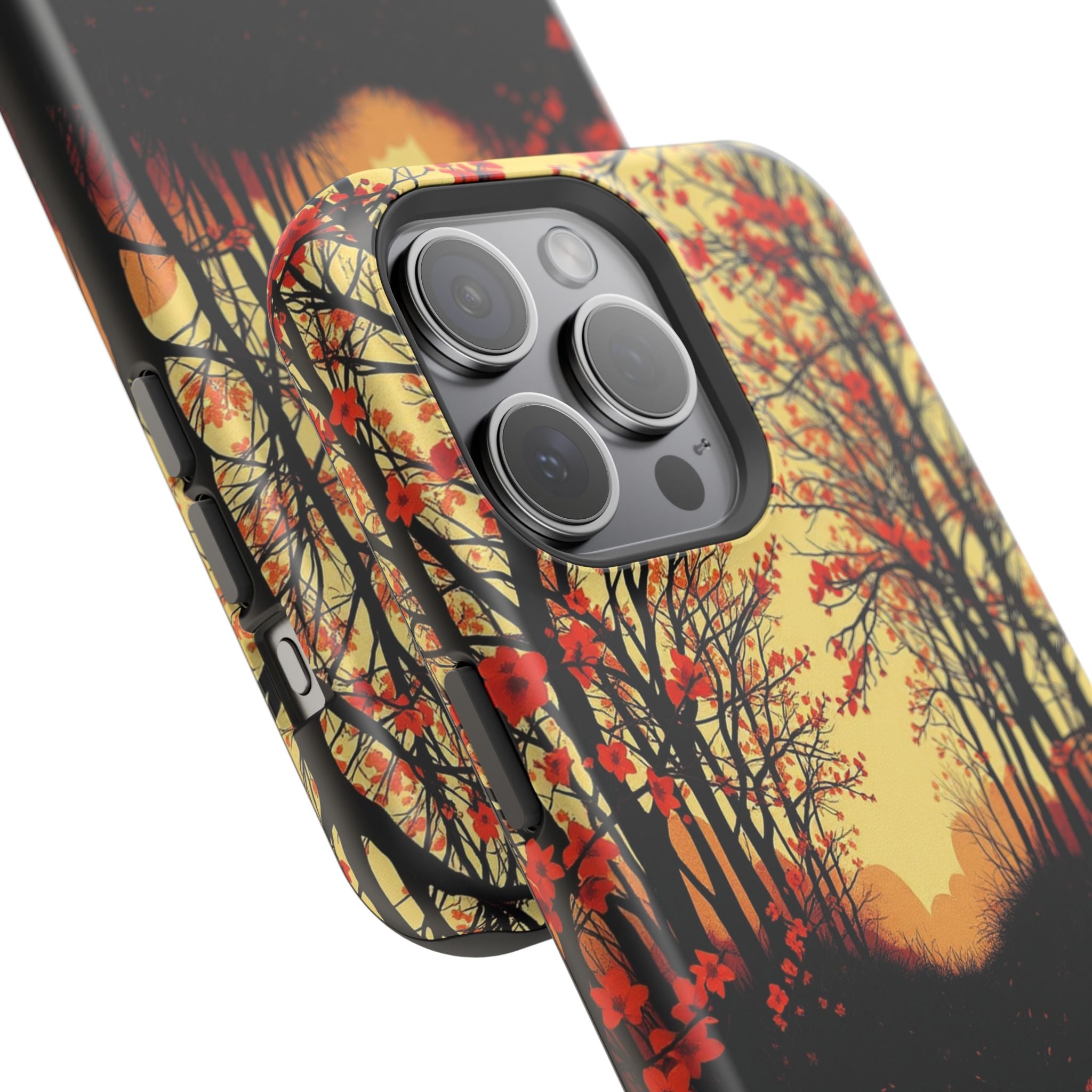 iPhone Dreamy Blossom Trail Design Bold Modern Everyday Snap Case · iPhone Case