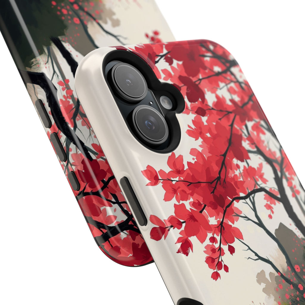 iPhone Blossom Trail Oil Painting Impressionist Soft iPhone Finish · iPhone Case