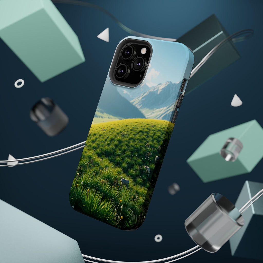 iPhone Vibrant Alpine Meadow Design Slim Everyday Designer Case · iPhone Case