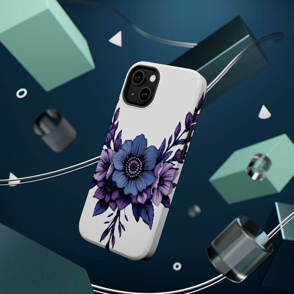 iPhone Floral Crown Grunge Distressed Slim Everyday Designer Case · iPhone Case