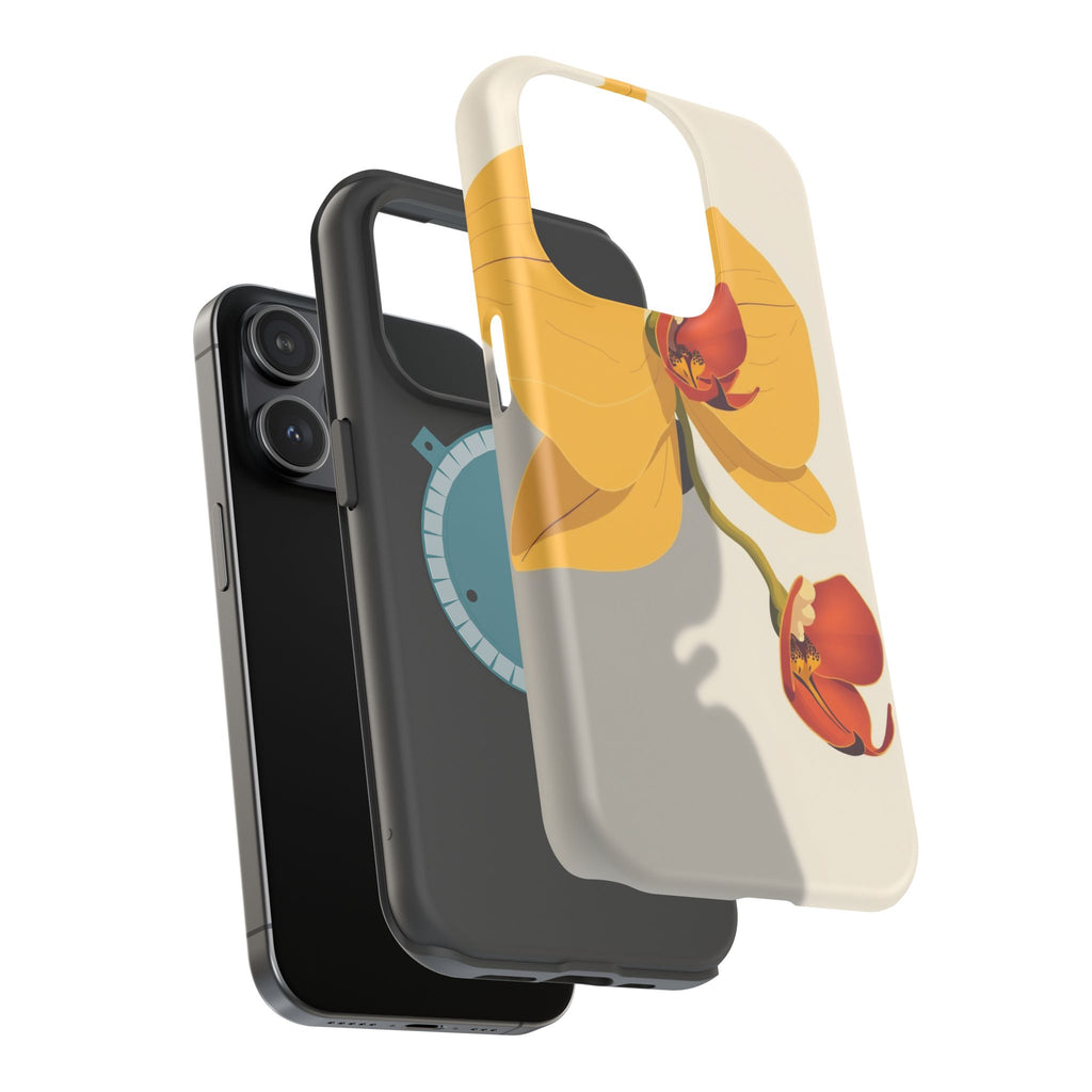 iPhone Vibrant Orchid Study Design Bold Modern Everyday Snap Case · iPhone Case