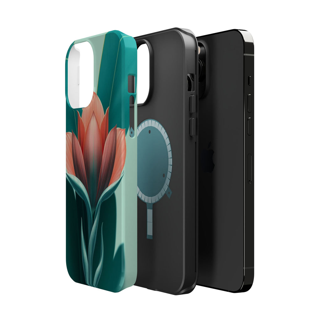 iPhone Dreamy Botanical Illustration Design Soft iPhone 14 Finish · iPhone Case