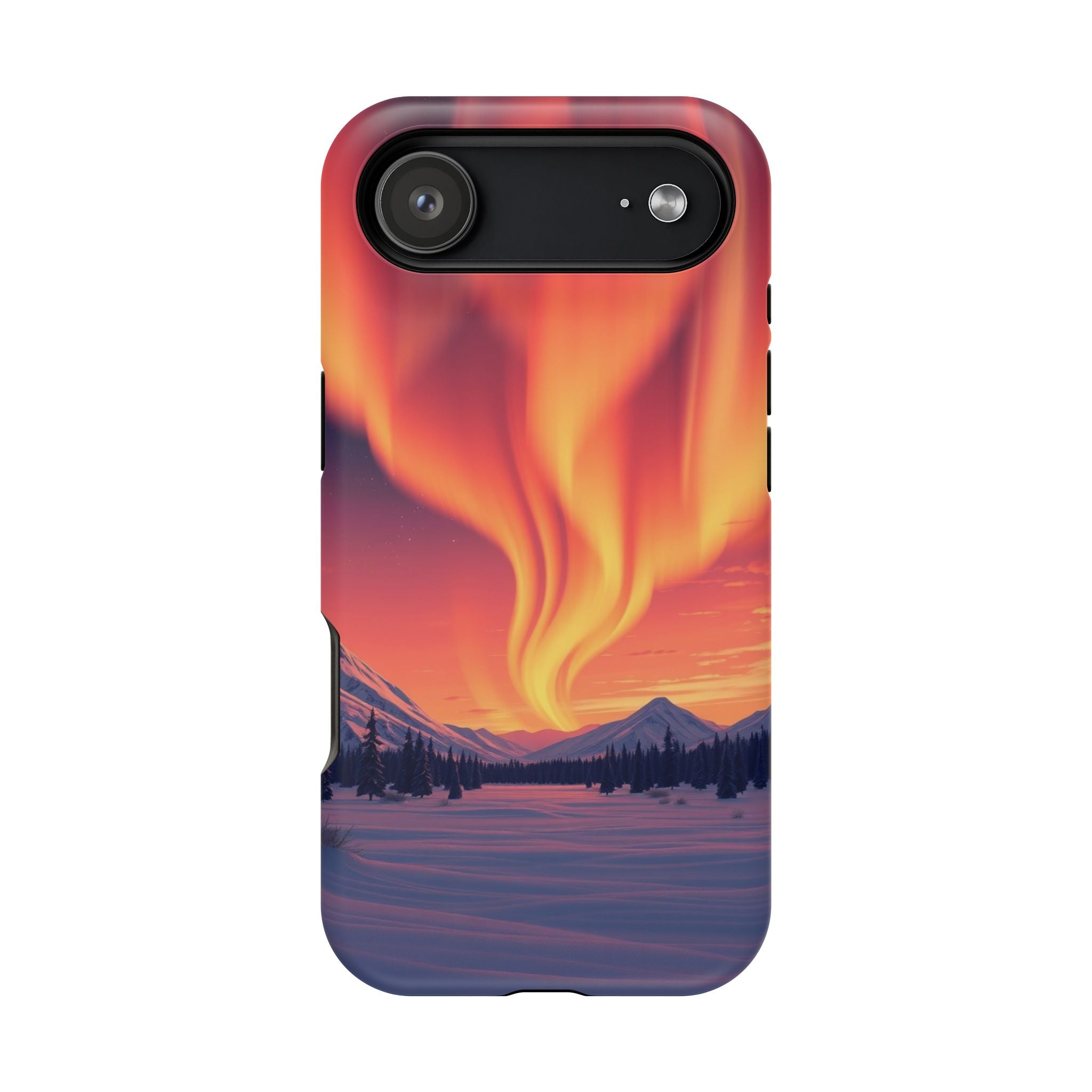 iPhone Sunset Amber And Peach Northern Lights Slim iPhone Everyday · iPhone Case