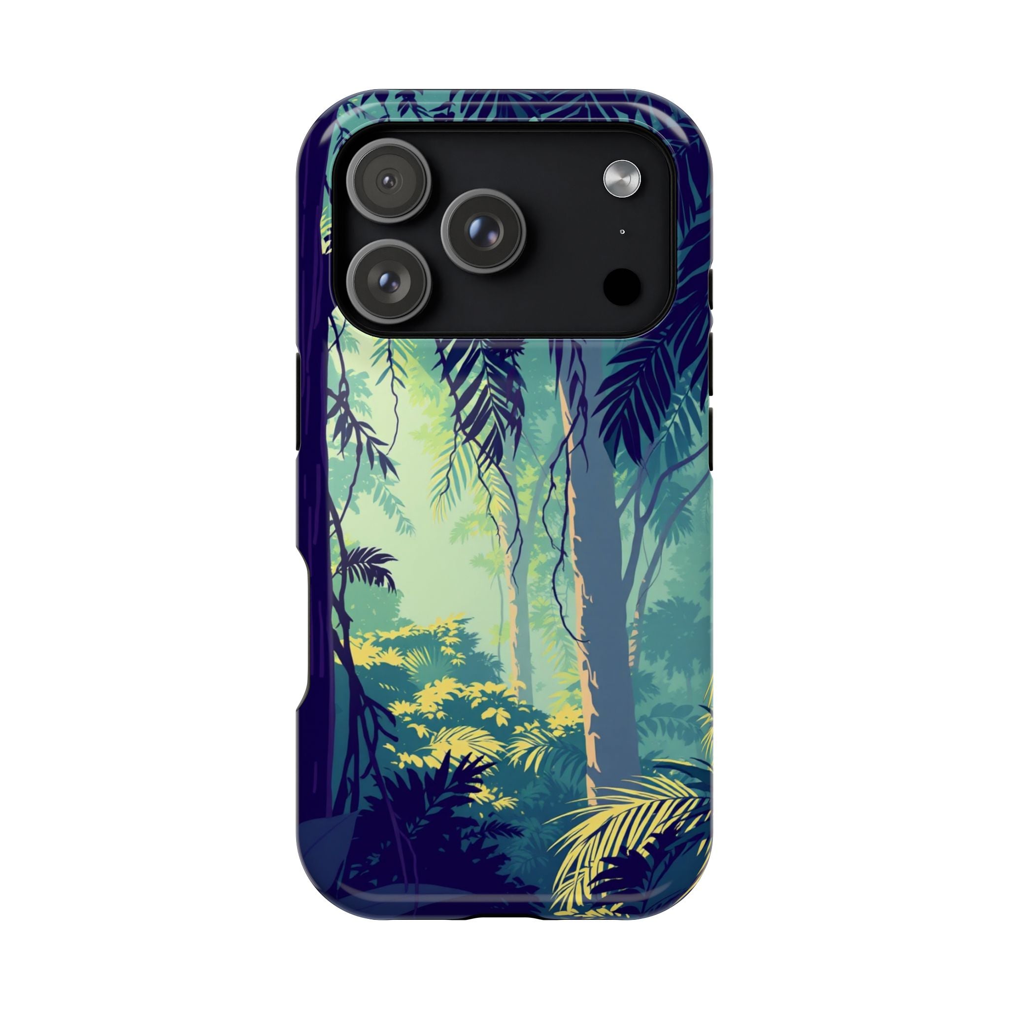 iPhone Mint And Blush Rainforest Canopy Slim Everyday iPhone Designer · iPhone C