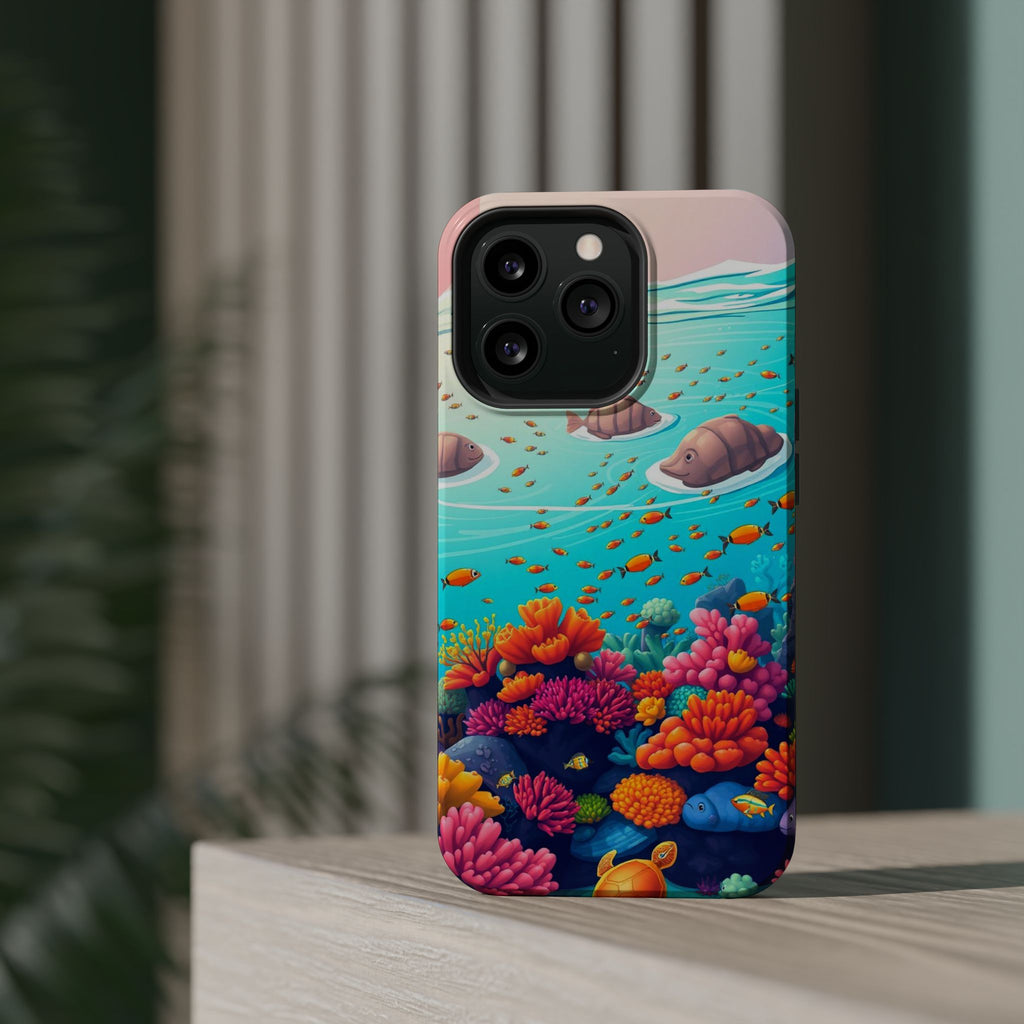 iPhone Coral Reef Panorama Kids Fun Phone Case Gift Slim Snap Case · iPhone Case