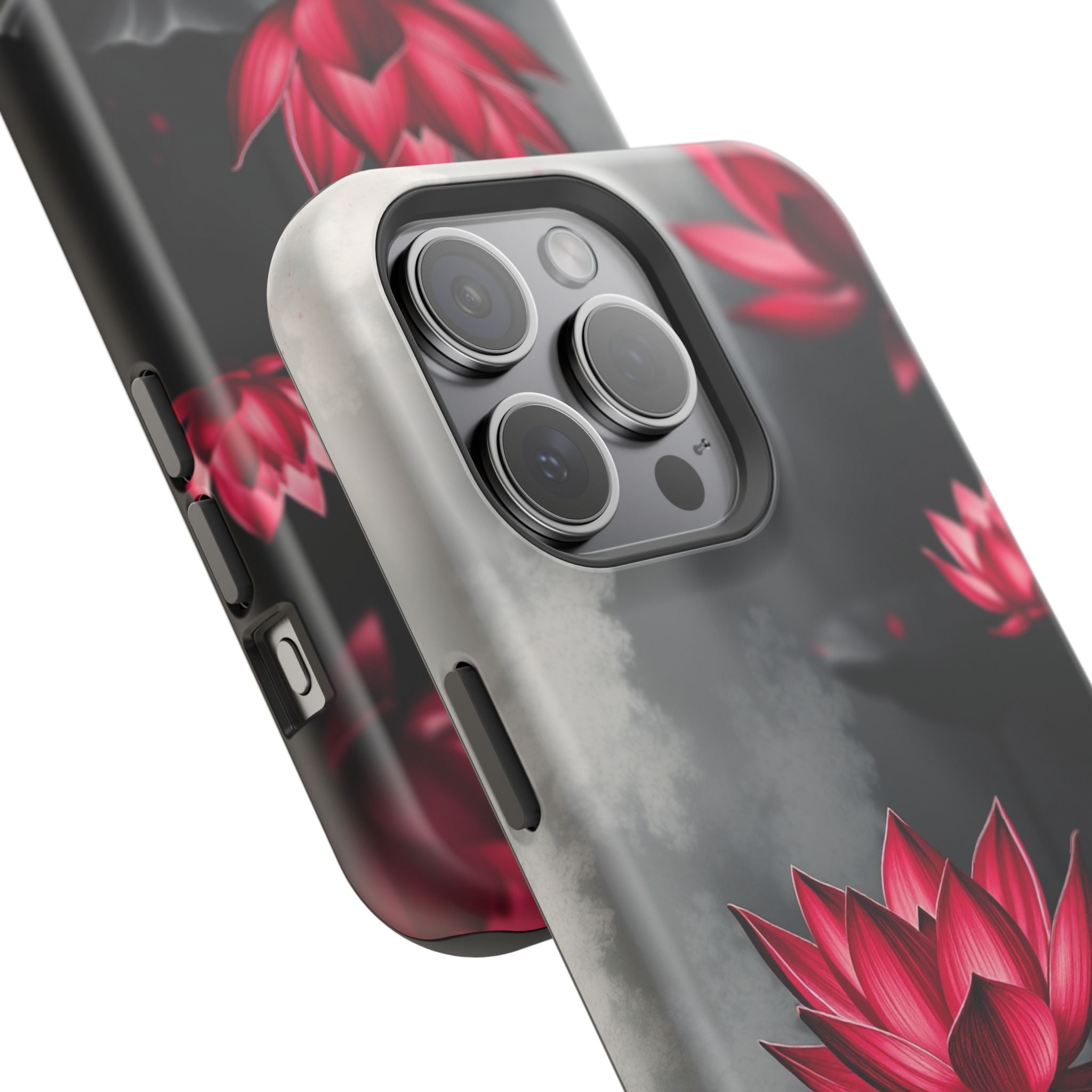 iPhone Lotus Pond Mystic Art 15 Slim Everyday Designer Case · iPhone Case