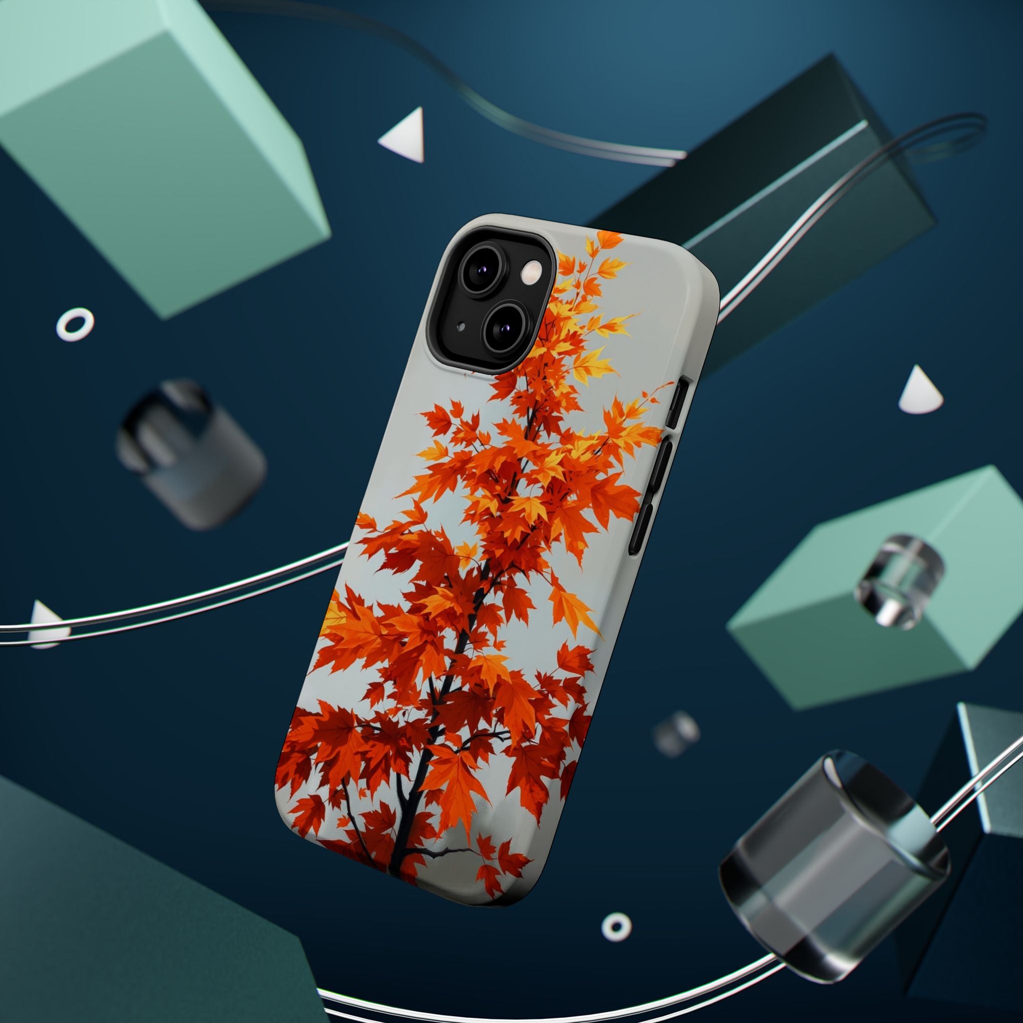 iPhone Autumn Maple Bold Art Slim Everyday Designer Case · iPhone Case