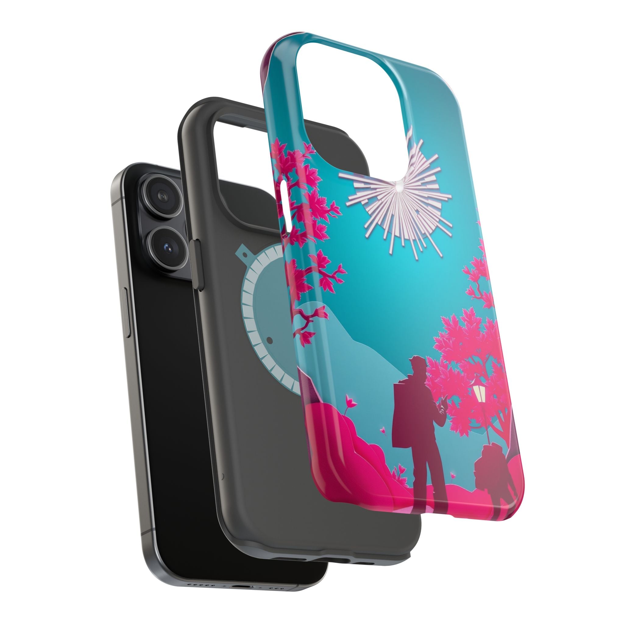 iPhone Bud Burst Paper Cut Art Slim Everyday Designer Case · iPhone Case