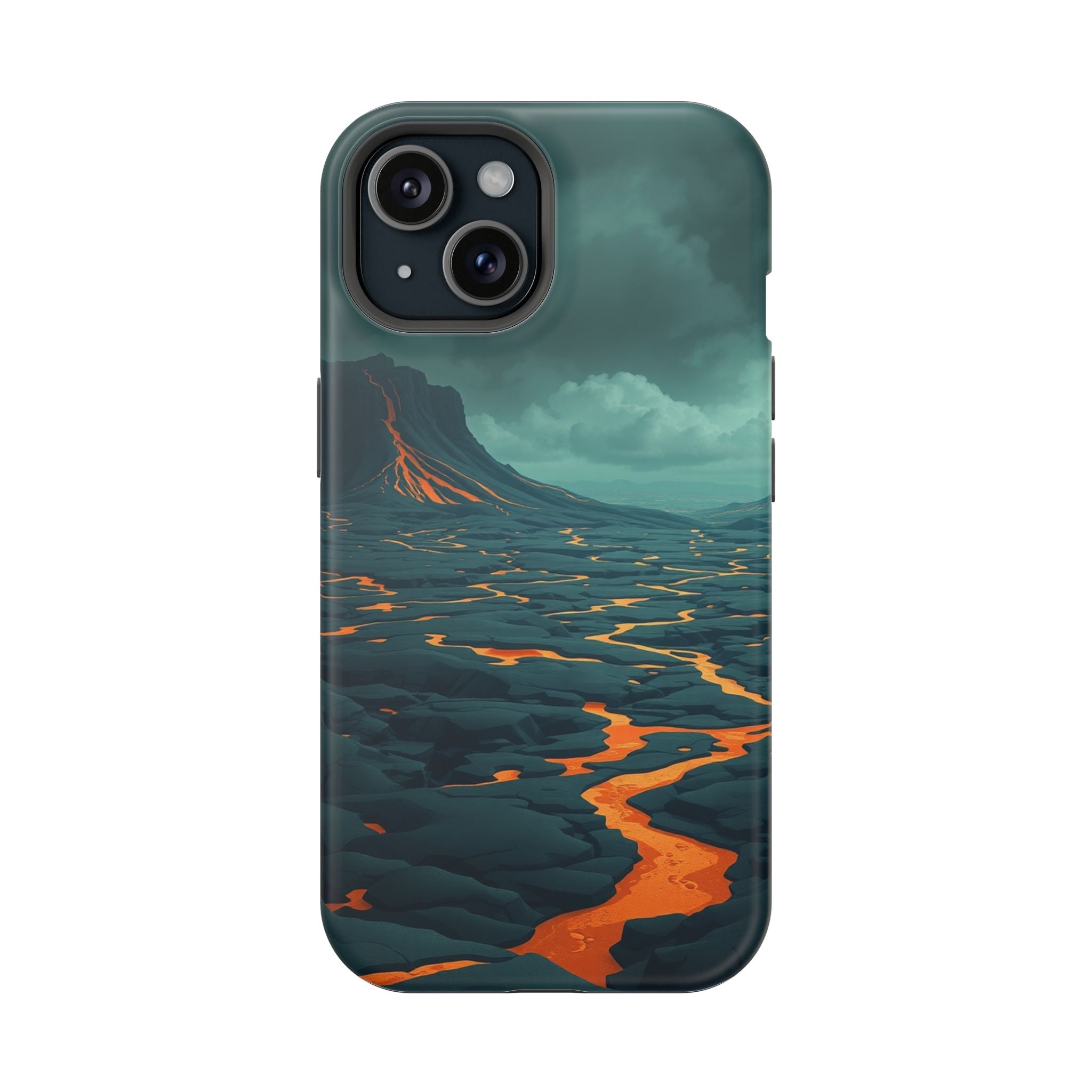 iPhone Radiant Lava Field Design 18 Slim Everyday Designer Case · iPhone Case