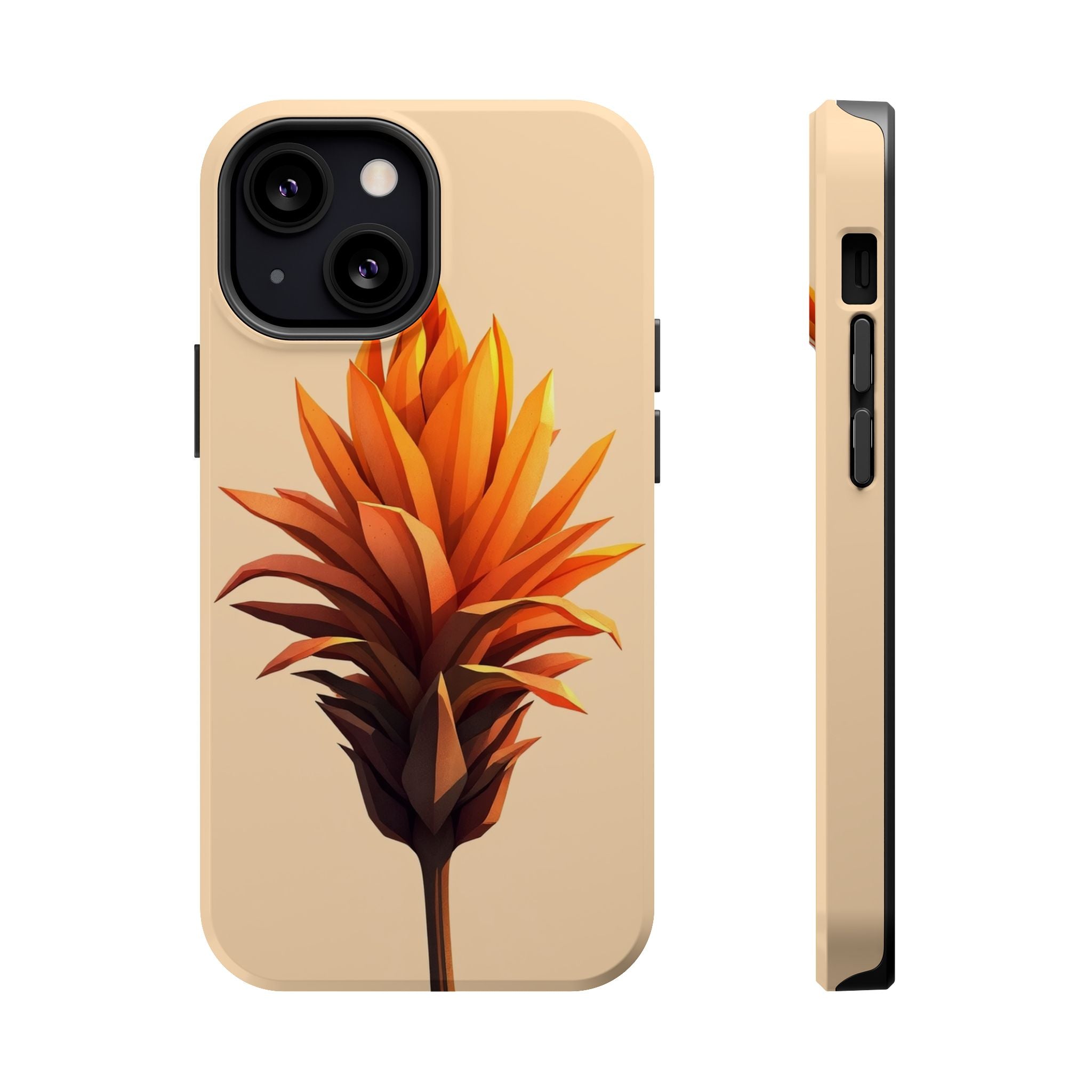 iPhone Sunset Amber And Peach Desert Flower Slim iPhone Everyday · iPhone Case