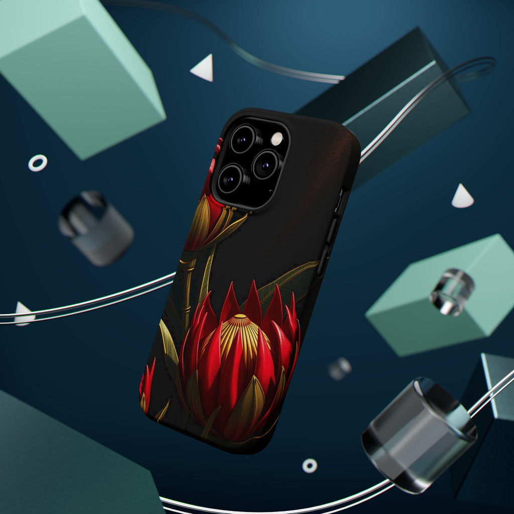 iPhone Protea Bold Gold Foil Luxury Slim Everyday Designer Case · iPhone Case