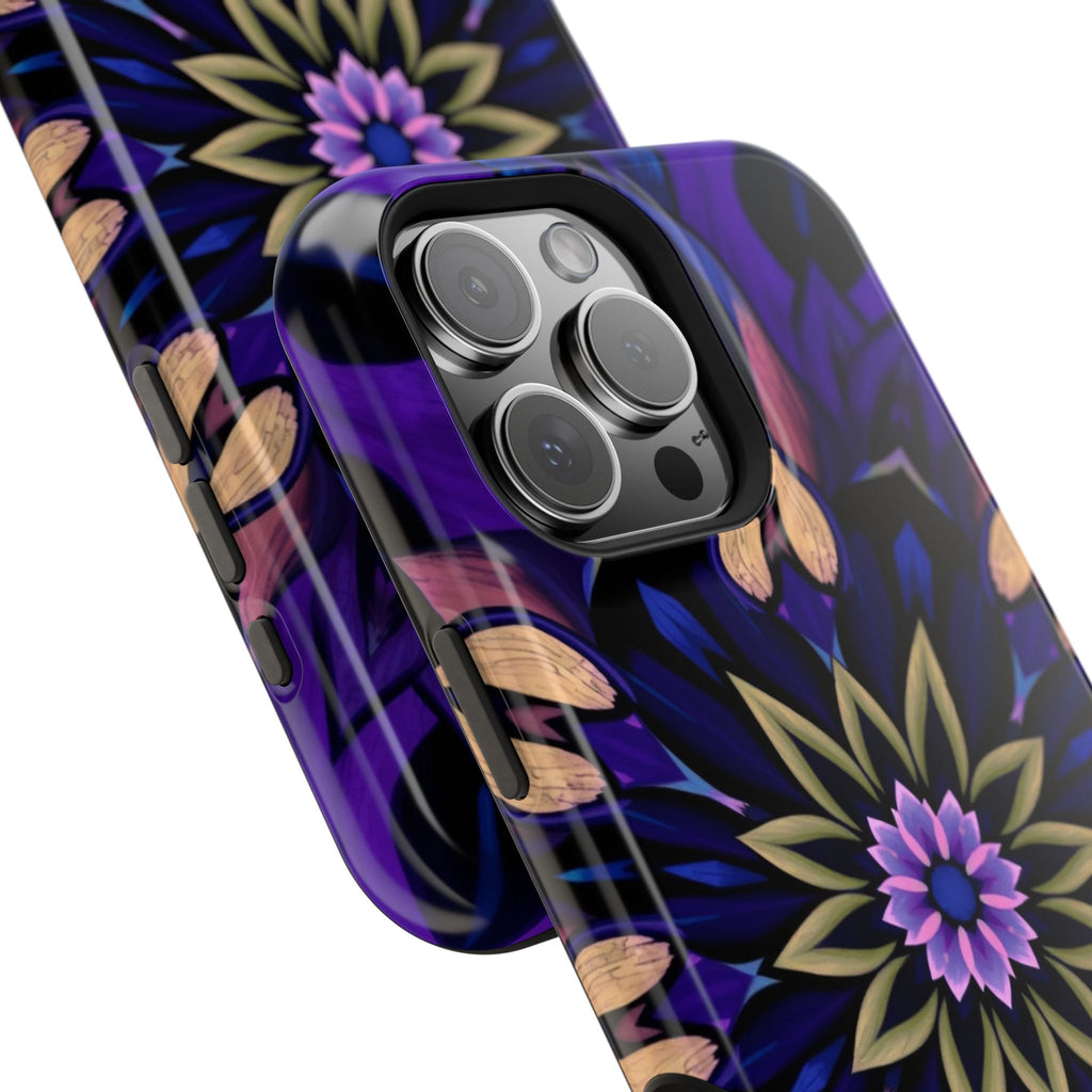 iPhone Floral Mandala Mystic Art Bold Modern Everyday Snap Case · iPhone Case