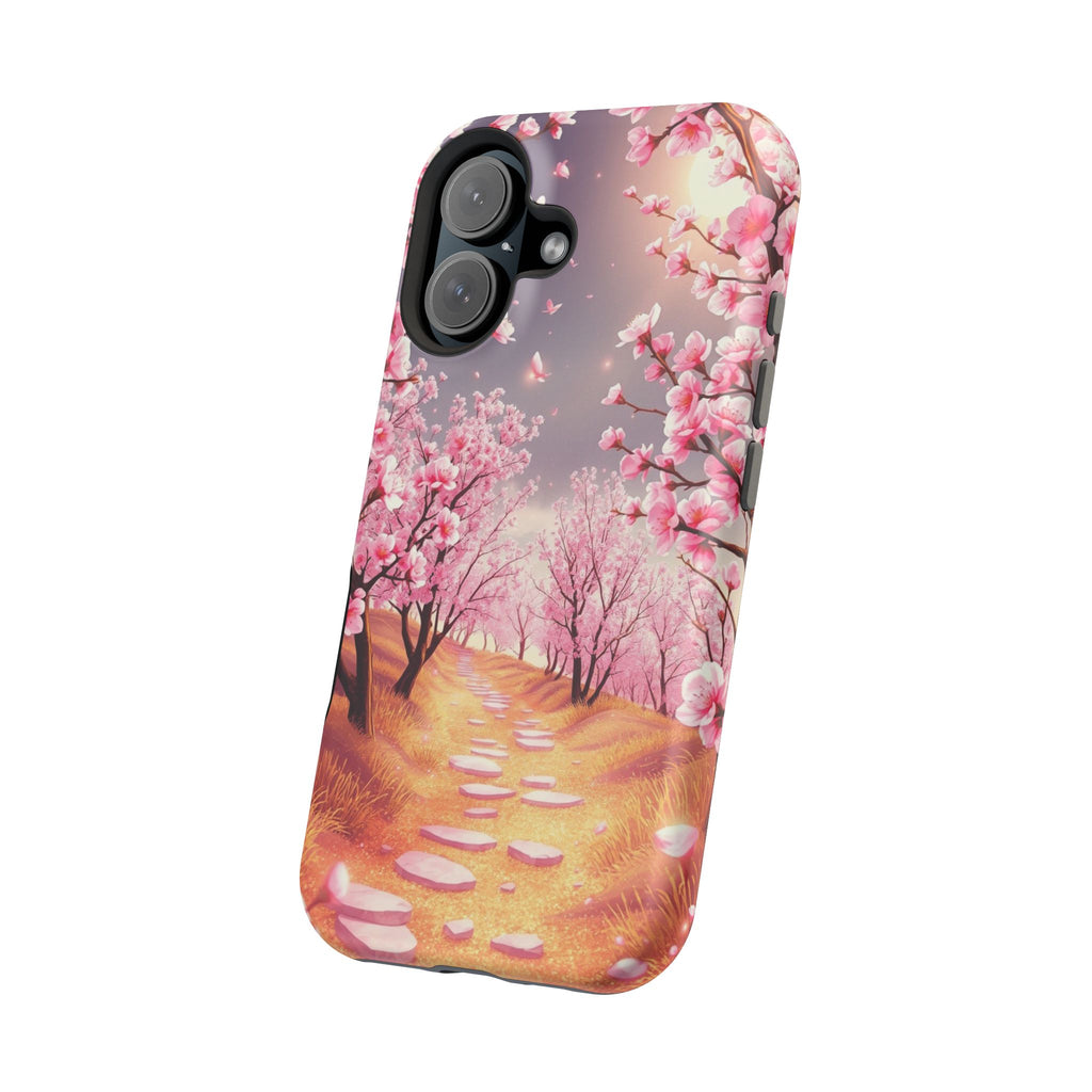 iPhone Dreamy Blossom Trail Design 14 Slim Everyday Designer Case · iPhone Case