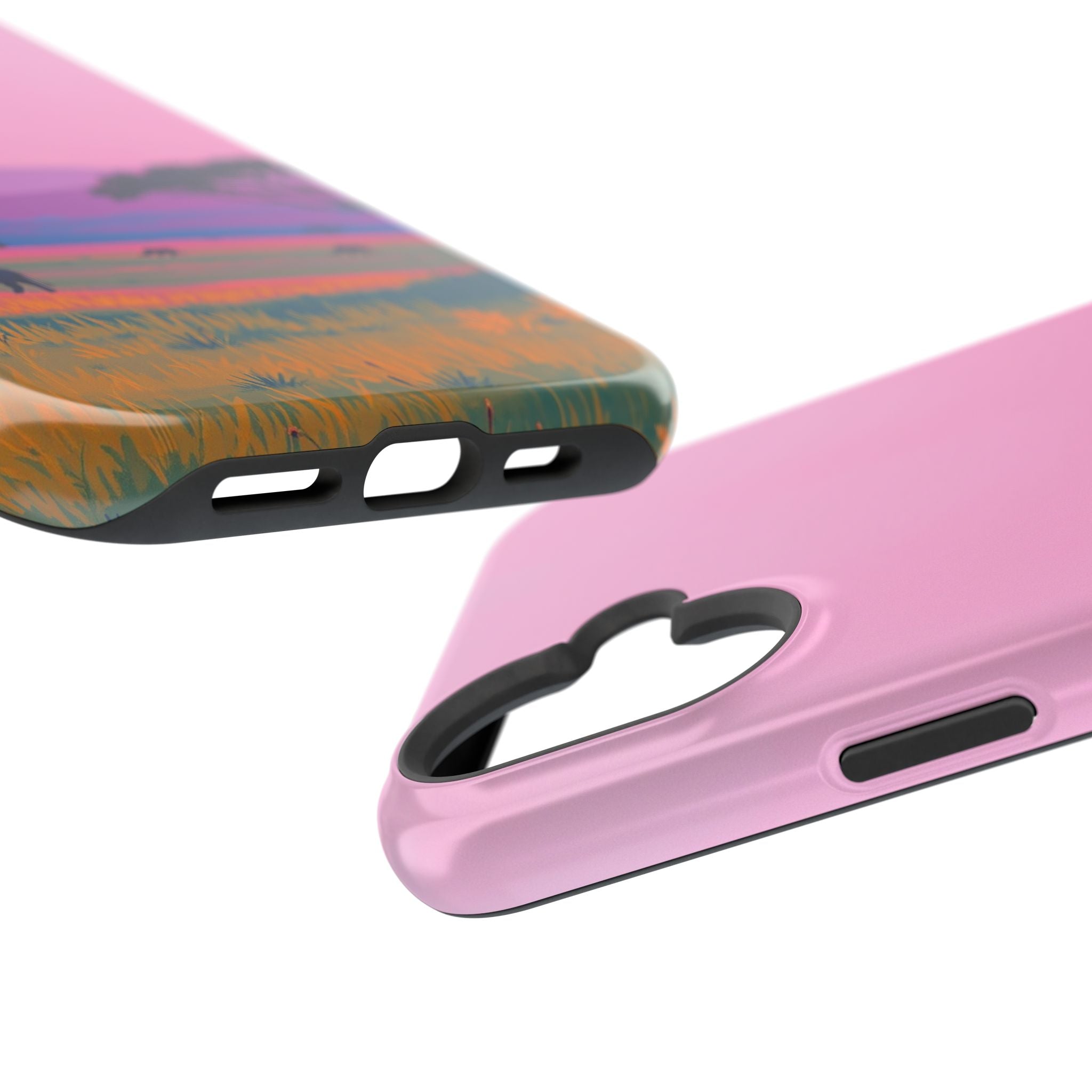 iPhone Savanna Horizon Electric Art Slim Everyday Designer Case · iPhone Case
