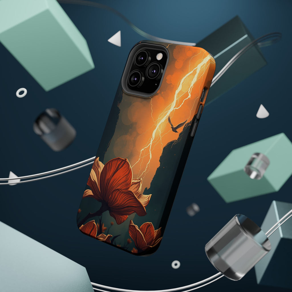iPhone Vibrant Petal Storm Design Bold Modern Everyday Snap Case · iPhone Case