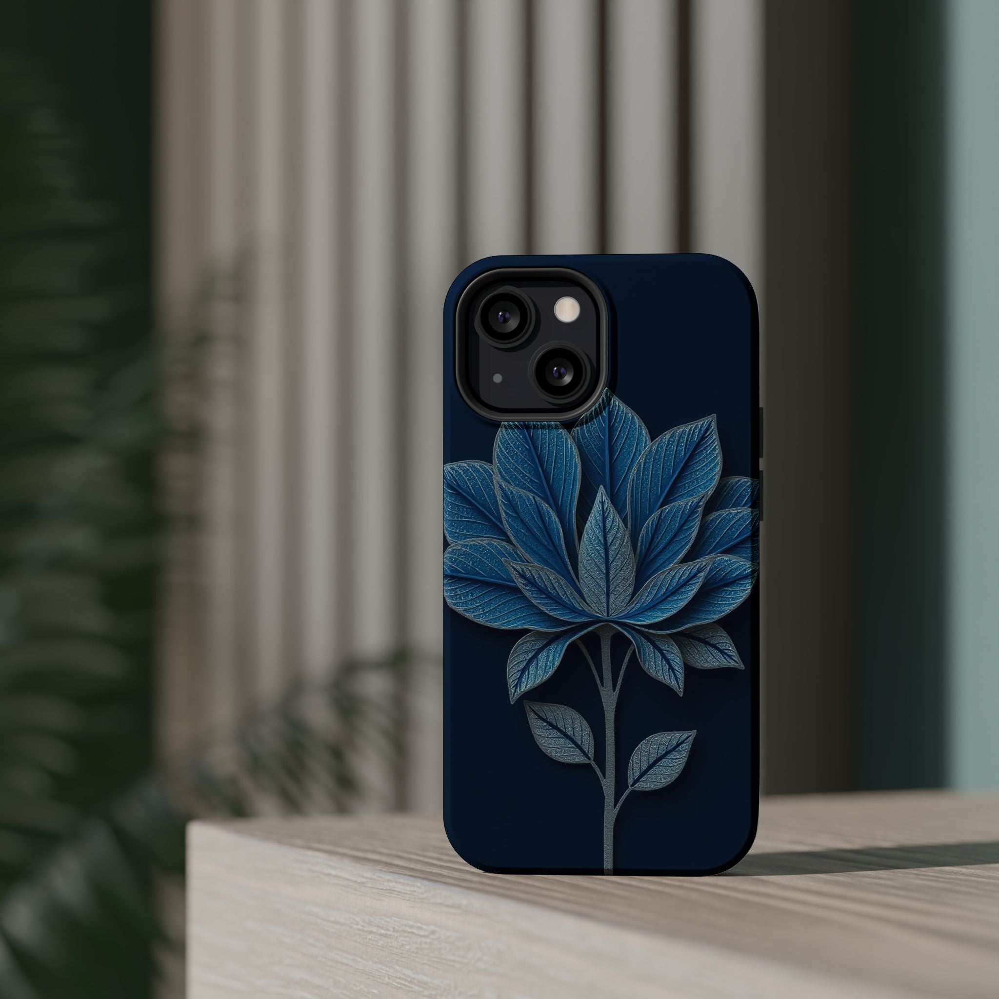 iPhone Night Bloomer Paper Cut Art Bold Modern Everyday Snap Case · iPhone Case