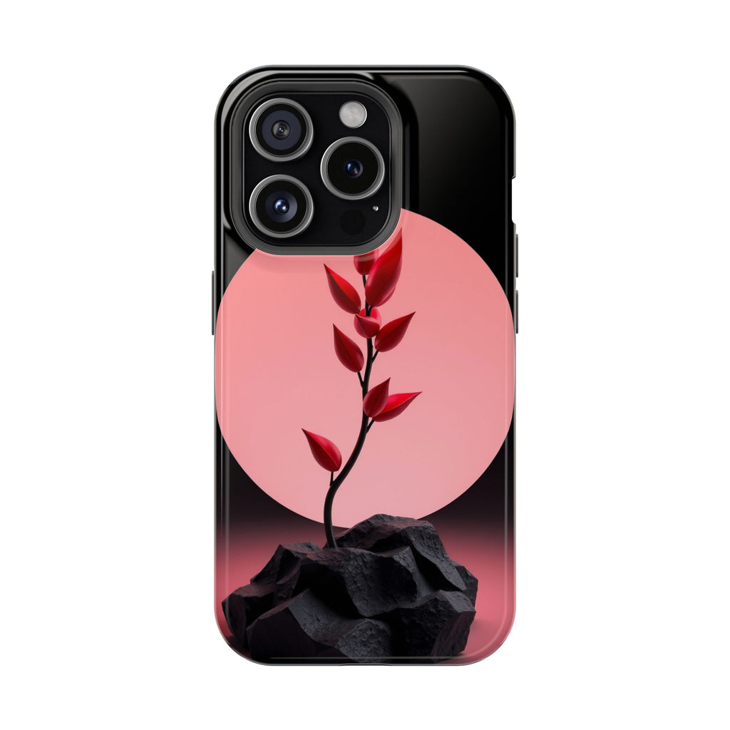 iPhone Serene Minimalist Stem Design Slim Everyday Designer Case · iPhone Case