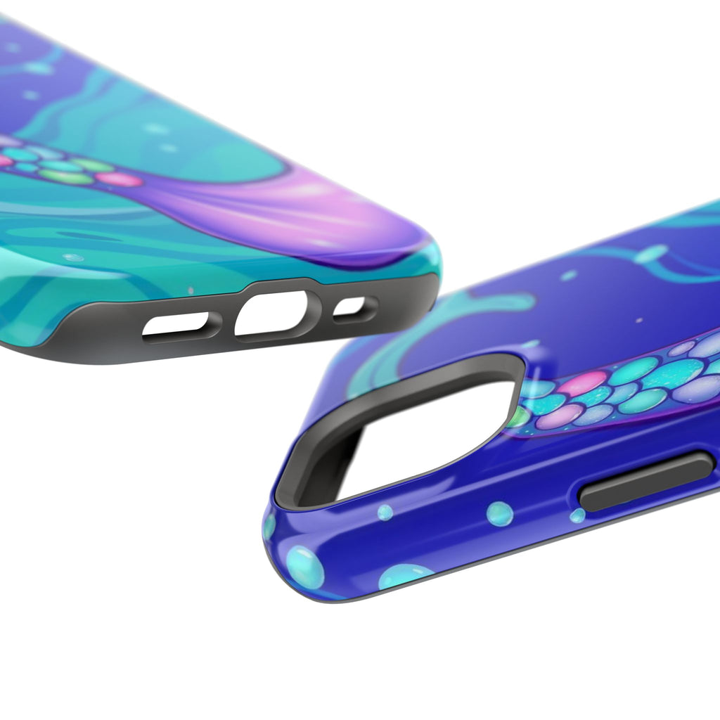 iPhone Mermaid Tail Swirl Kids Fun iPhone Phone Case Gift Artistic · iPhone Case