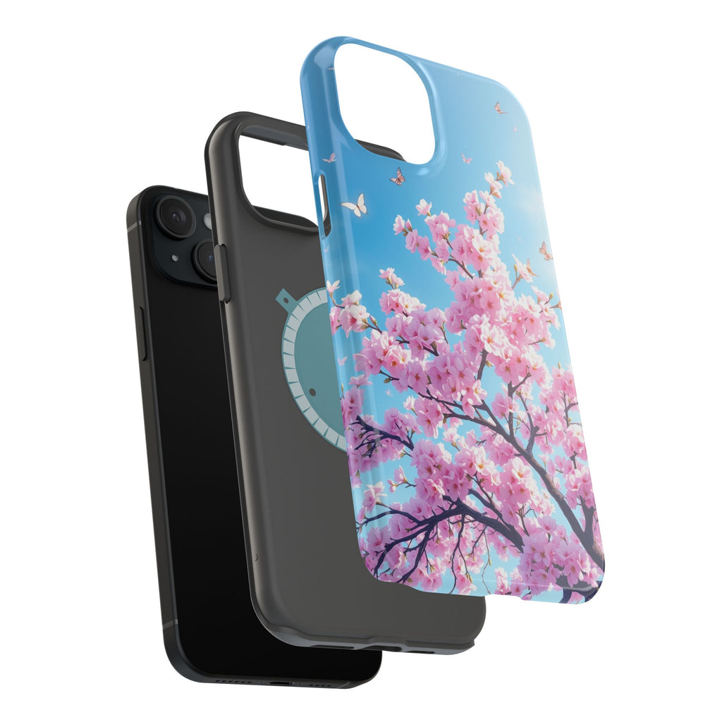iPhone Cherry Blossom Floral Slim Everyday Designer Case · iPhone Case